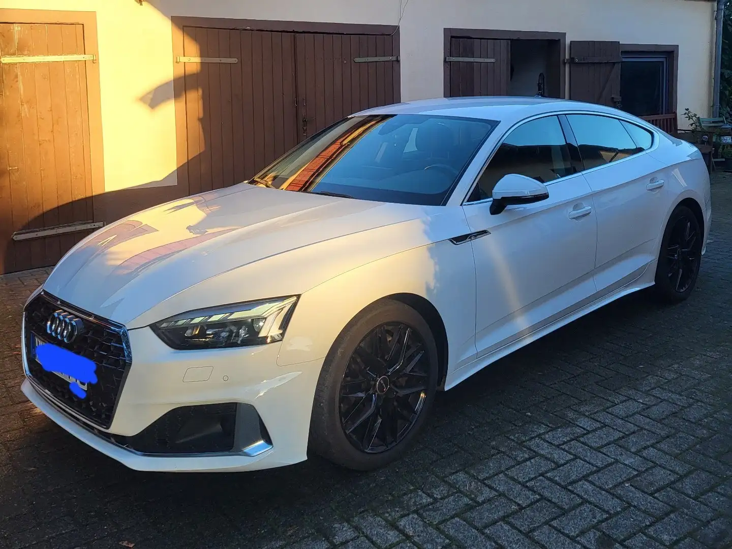 Audi A5 45 TFSI quattro advanced Weiß - 1