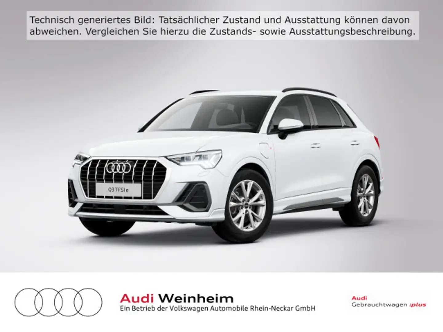 Audi Q3 45 TFSIe 2x S-Line LED Black-Paket uvm Weiß - 2
