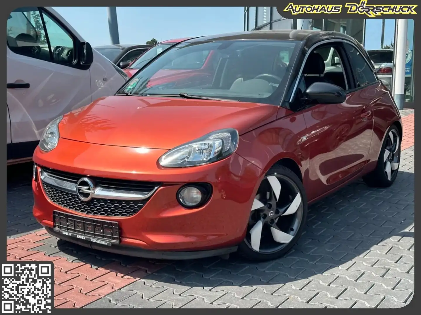 Opel Adam Slam Klima Intellink Sport-Paket Curry Red Orange - 1