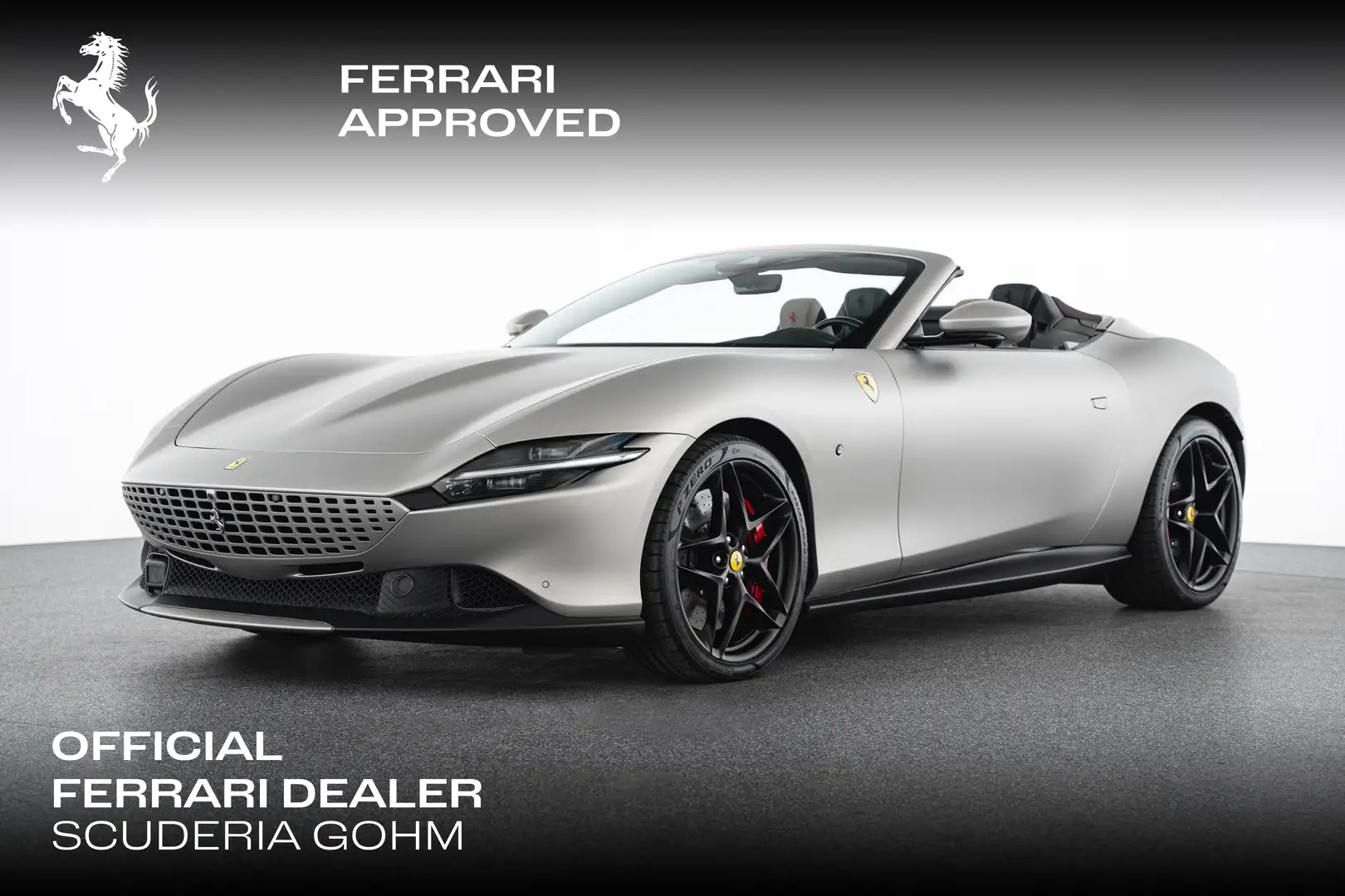 Ferrari Roma Spider Plateado - 1
