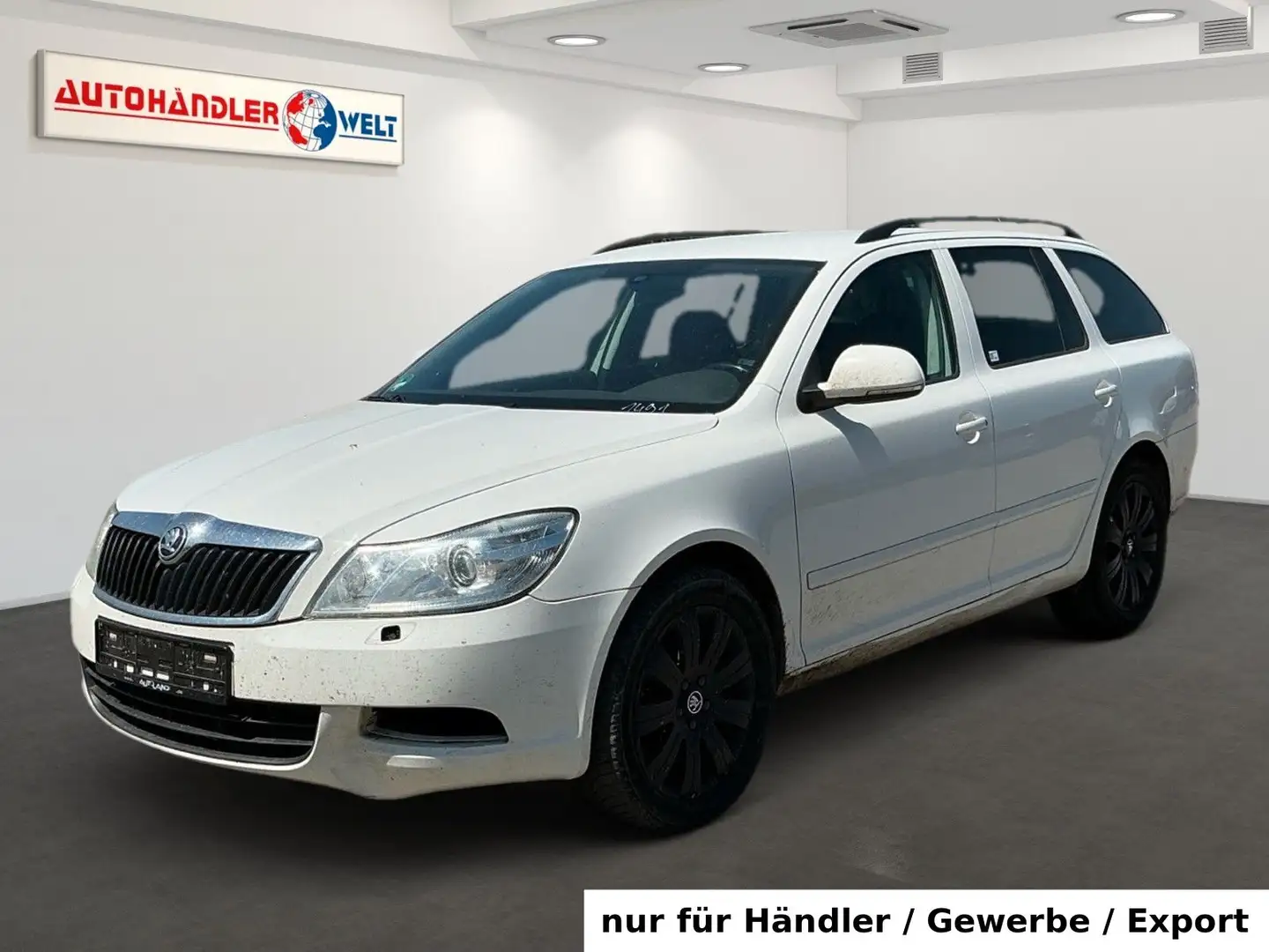 Skoda Octavia Kombi 2.0 TDI Xenon AAC Navi PDC SHZ Weiß - 1