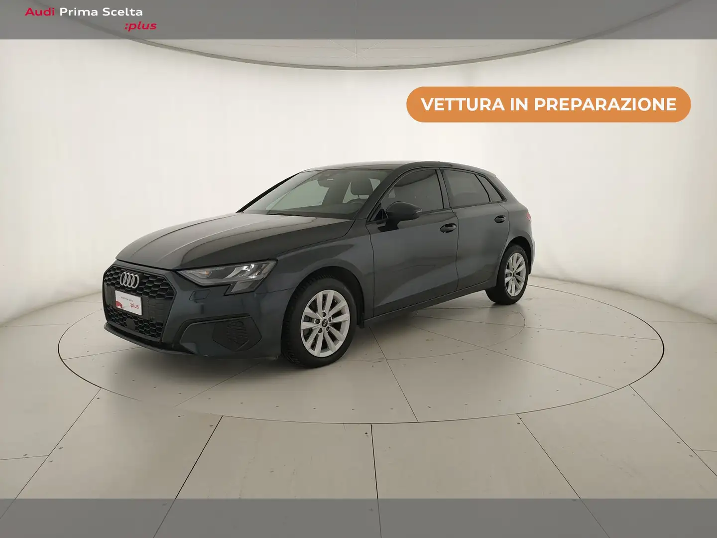 Audi A3 Sportback 30 2.0 TDI Business S tronic Gris - 1