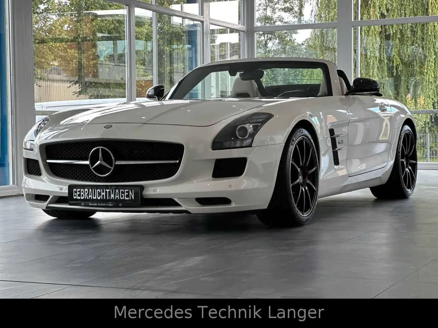 Mercedes-Benz SLS Roadster GT/CARBON/B&O/WERTANLAGE Wit - 2