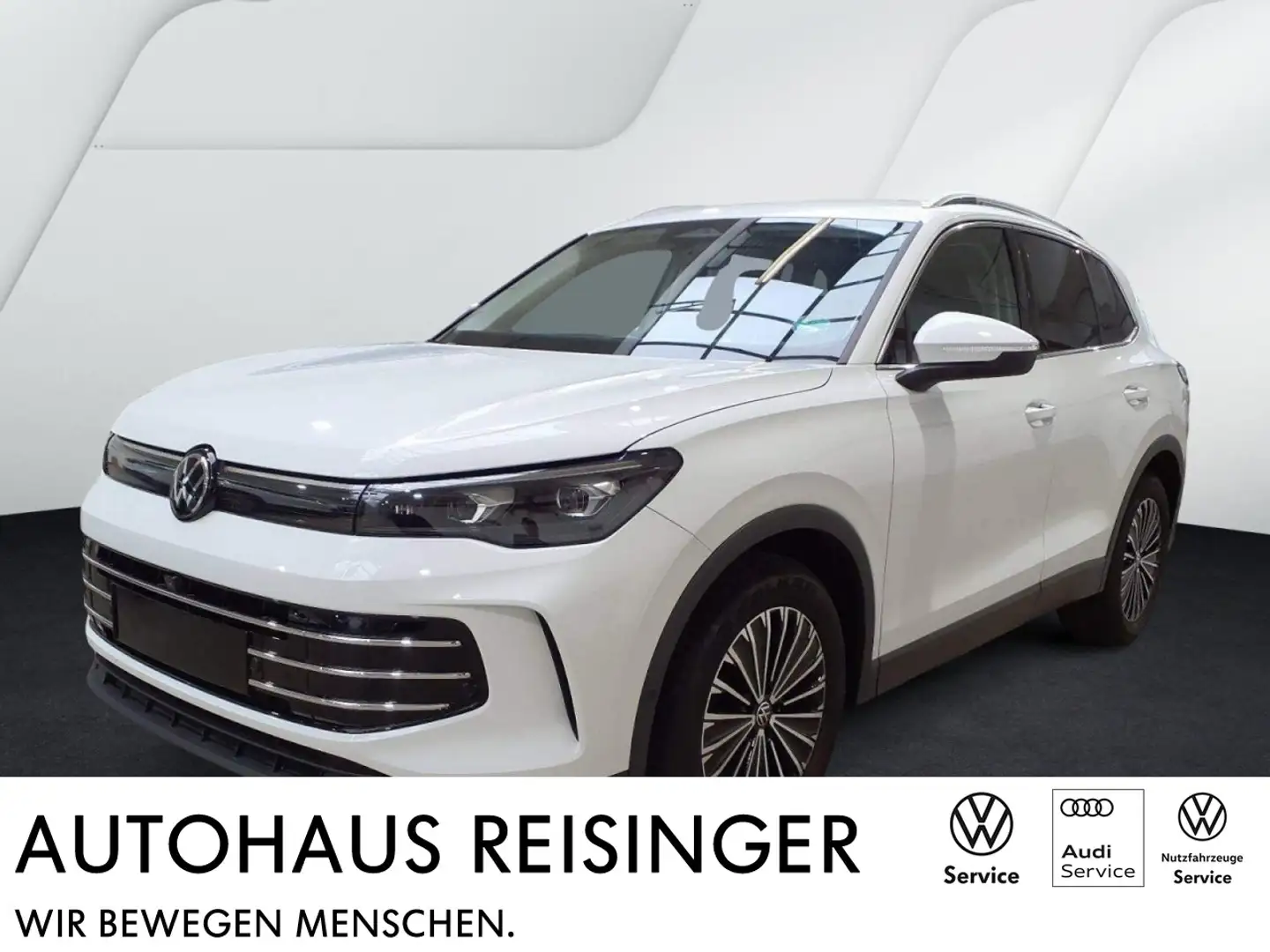Volkswagen Tiguan 1.5 TSI Elegance DSG (AHK,IQLight,AreaView) Klima Weiß - 1