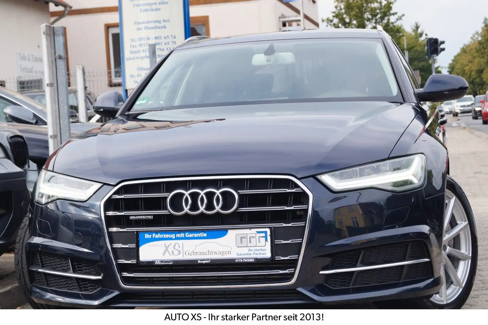 Audi A6 Avant 3.0 TDI clean diesel quattro S-Line LED Bleu - 1