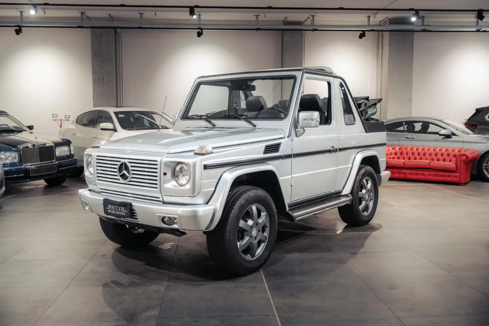 Mercedes-Benz G 320 CDI cat Cabrio Argent - 1