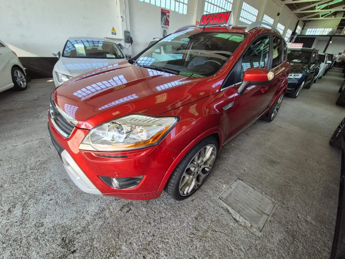 Ford Kuga 2.0TDCI Titanium 4WD Paars - 2