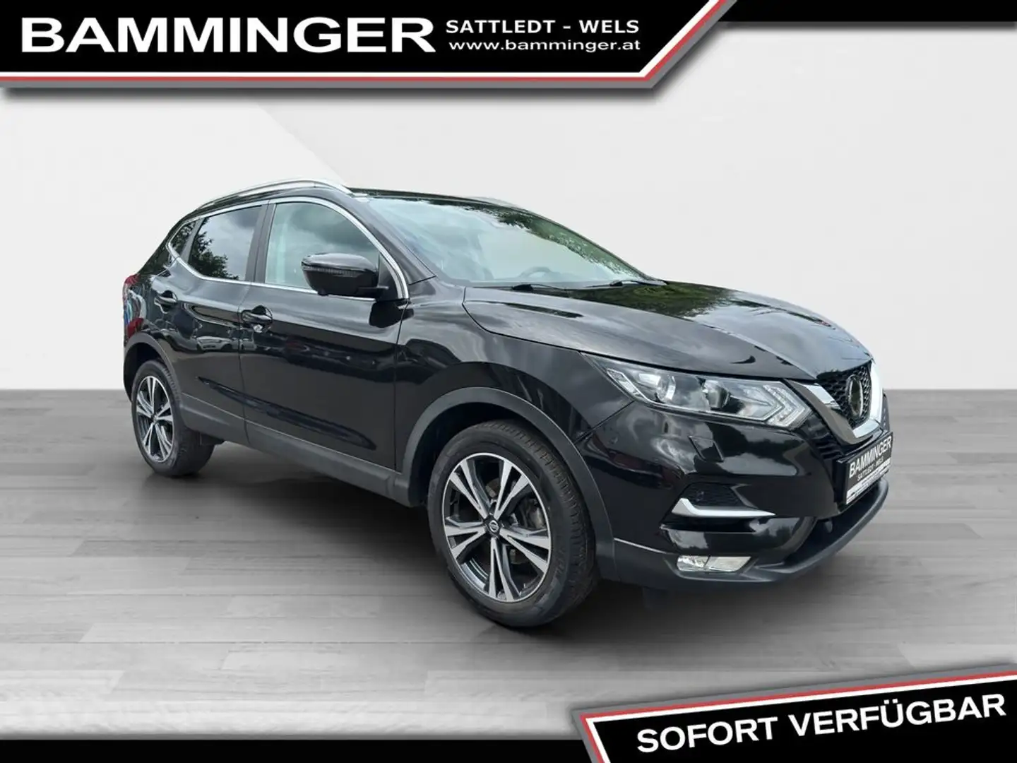 Nissan Qashqai 1,2 DIG-T N-Connecta ''36 Monate Garantie'' Noir - 1