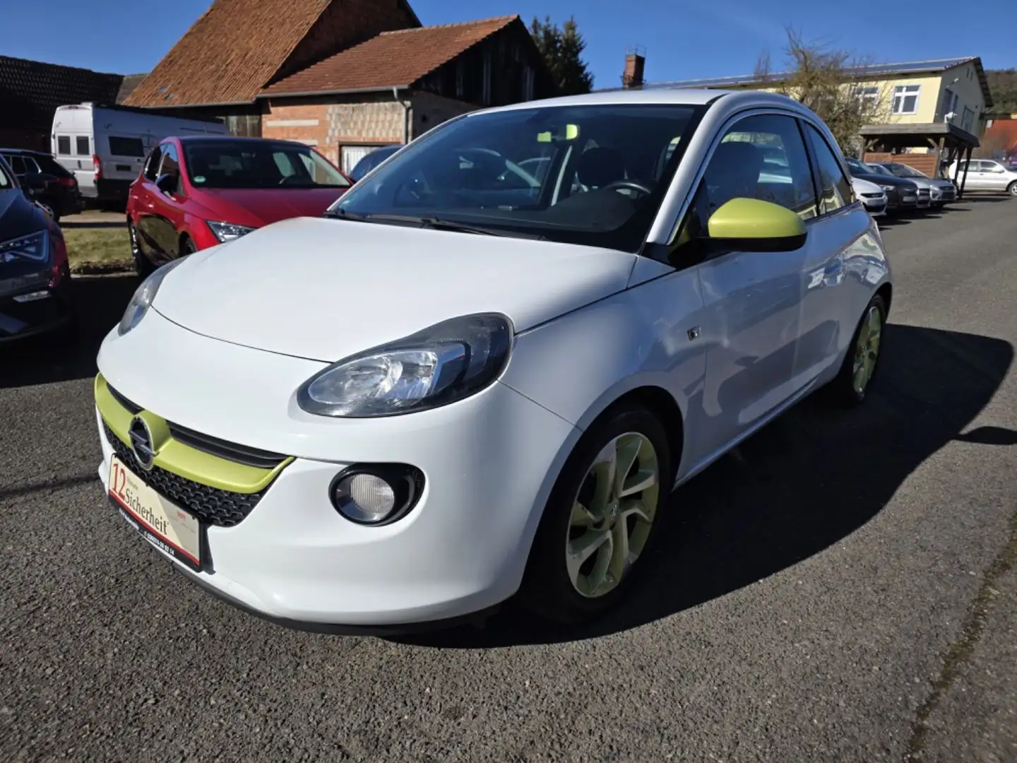 Opel Adam Jam ecoFlex Klima Navi SHZ PDZ tüv neu Blanc - 1