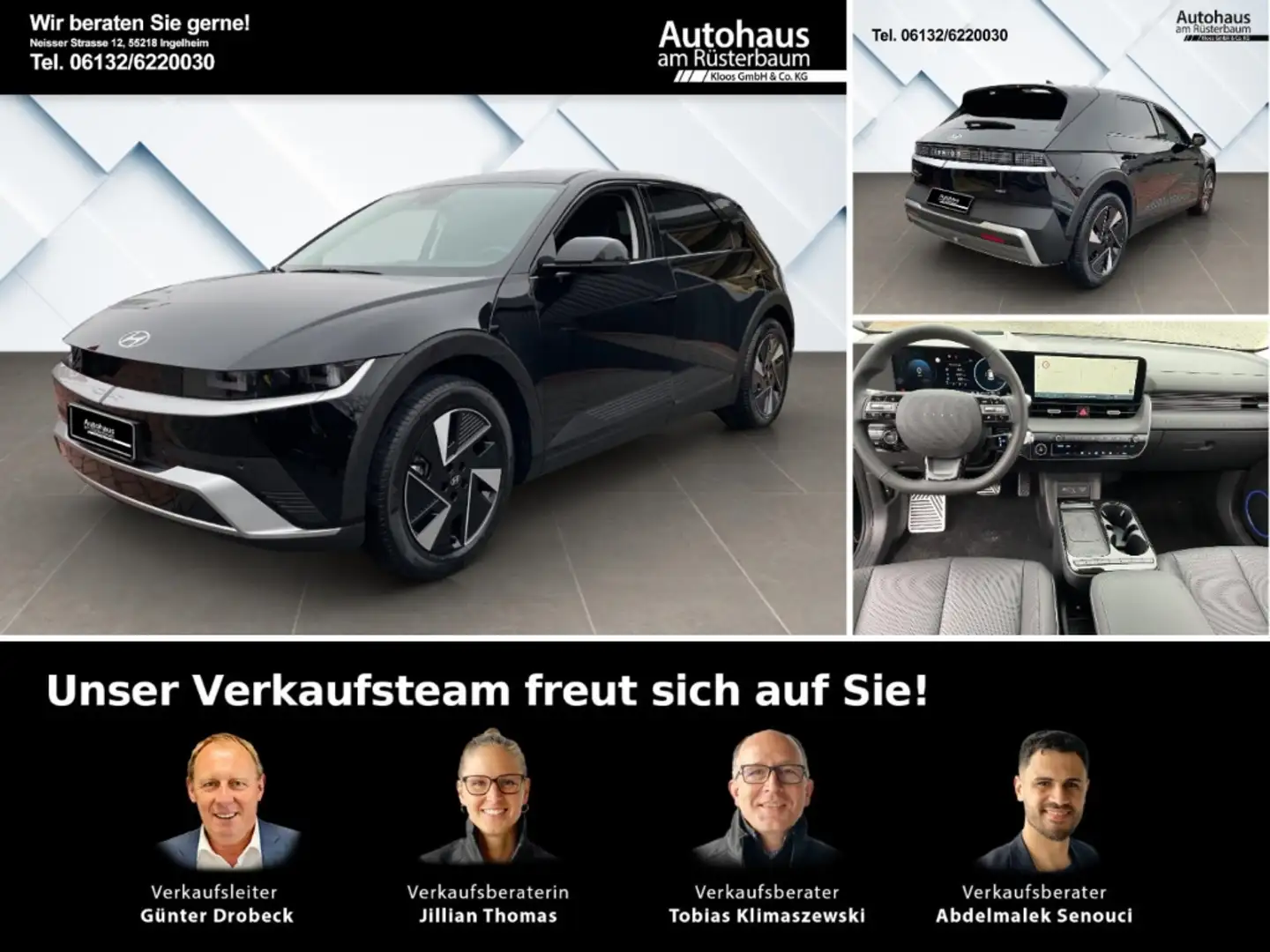 Hyundai IONIQ 5 Uniq Elektro 4WD (MY26) 84 kWh Relax-Paket HUD Nav Negro - 1