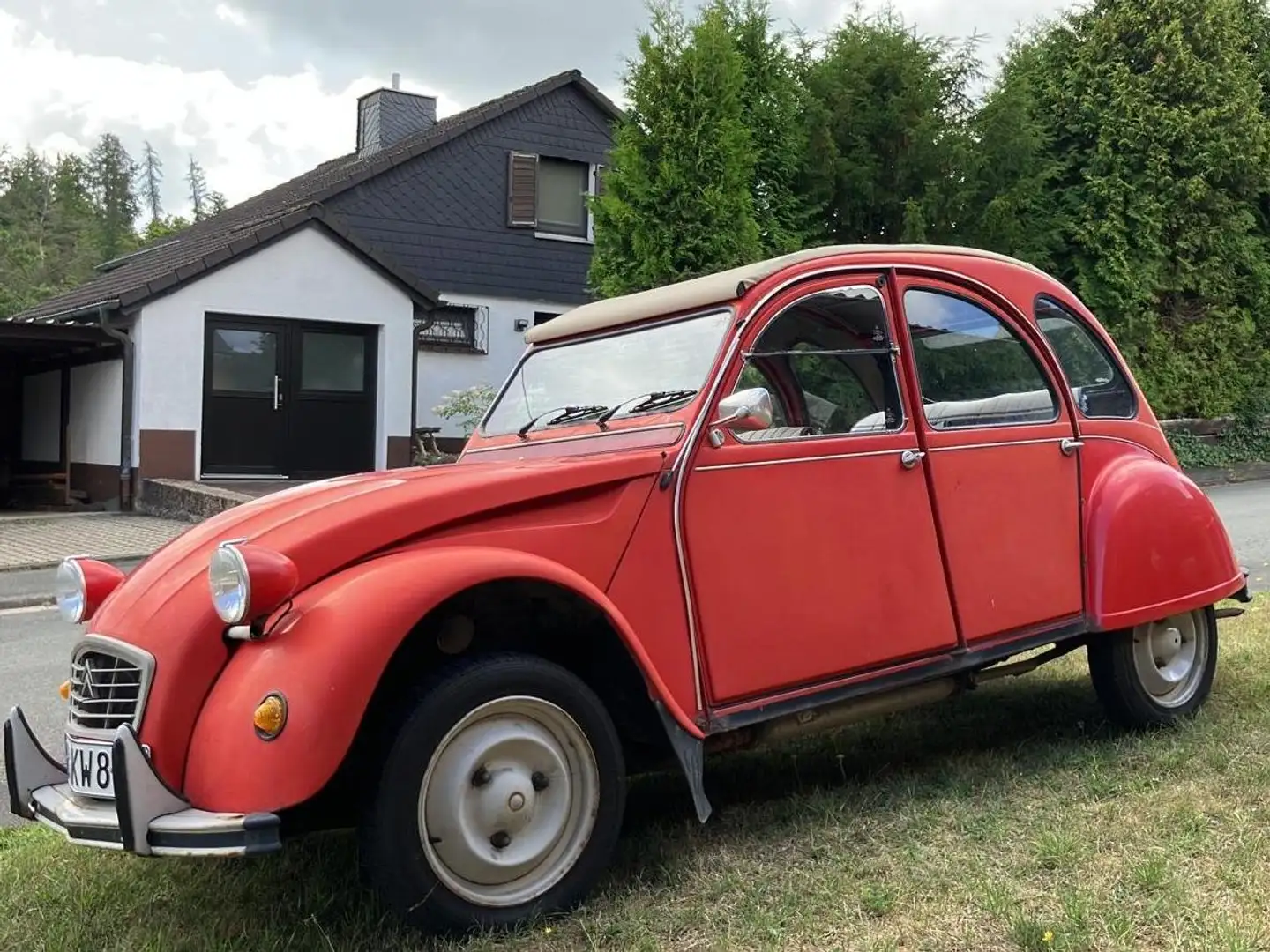Citroen 2CV 2 CV 6 Club Piros - 1