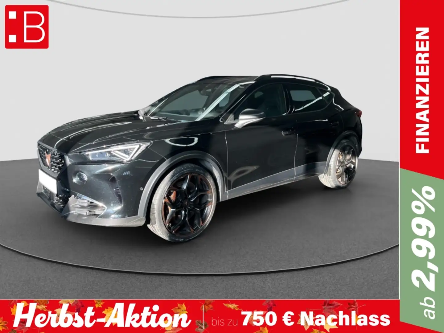 CUPRA Formentor 2.5 TSI DSG 4Dr VZ5 AB315EUR PANO 360 MATRXI Schwarz - 1