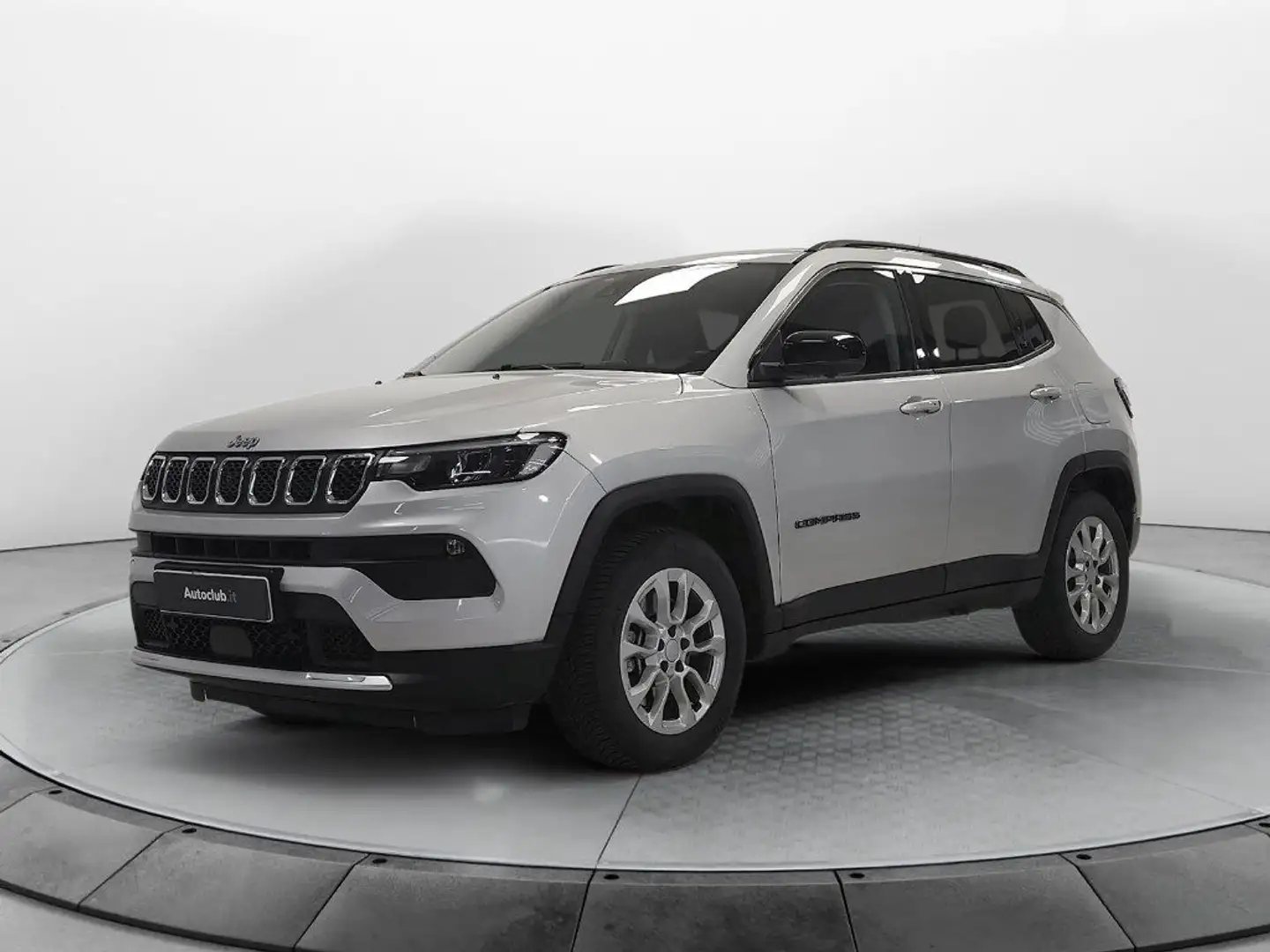 Jeep Compass 1.3 Turbo T4 PHEV 4xe Limited 190cv srebrna - 1