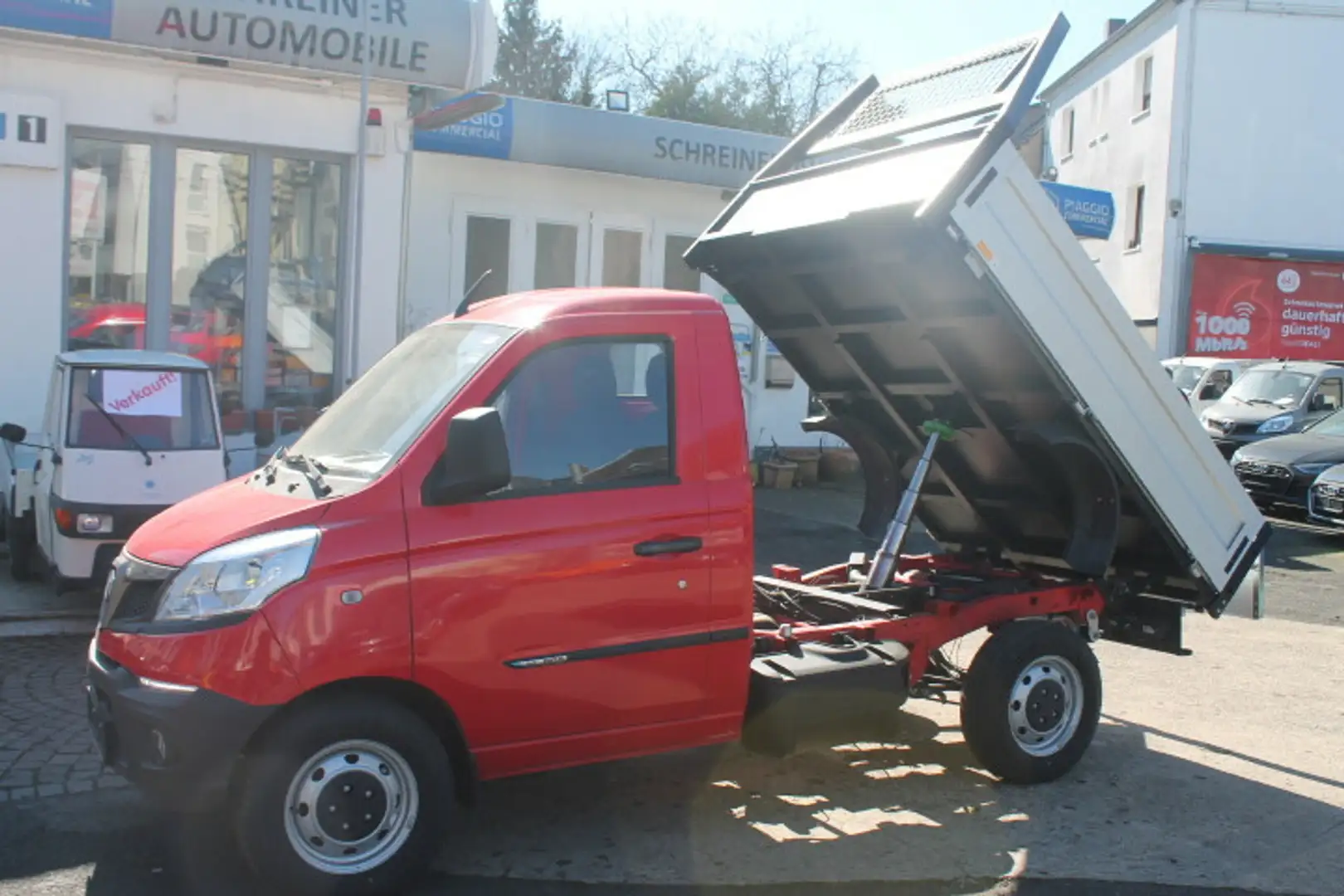 Piaggio Porter NP6 Kipper 220 TOP Klima Radio 2025 Rojo - 1