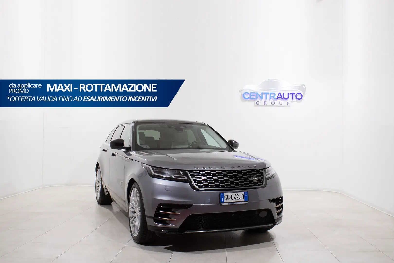 Land Rover Range Rover Velar 2.0D I4 204cv R-DYNAMIC S 4WD *TETTO APRIBILE* Gris - 1