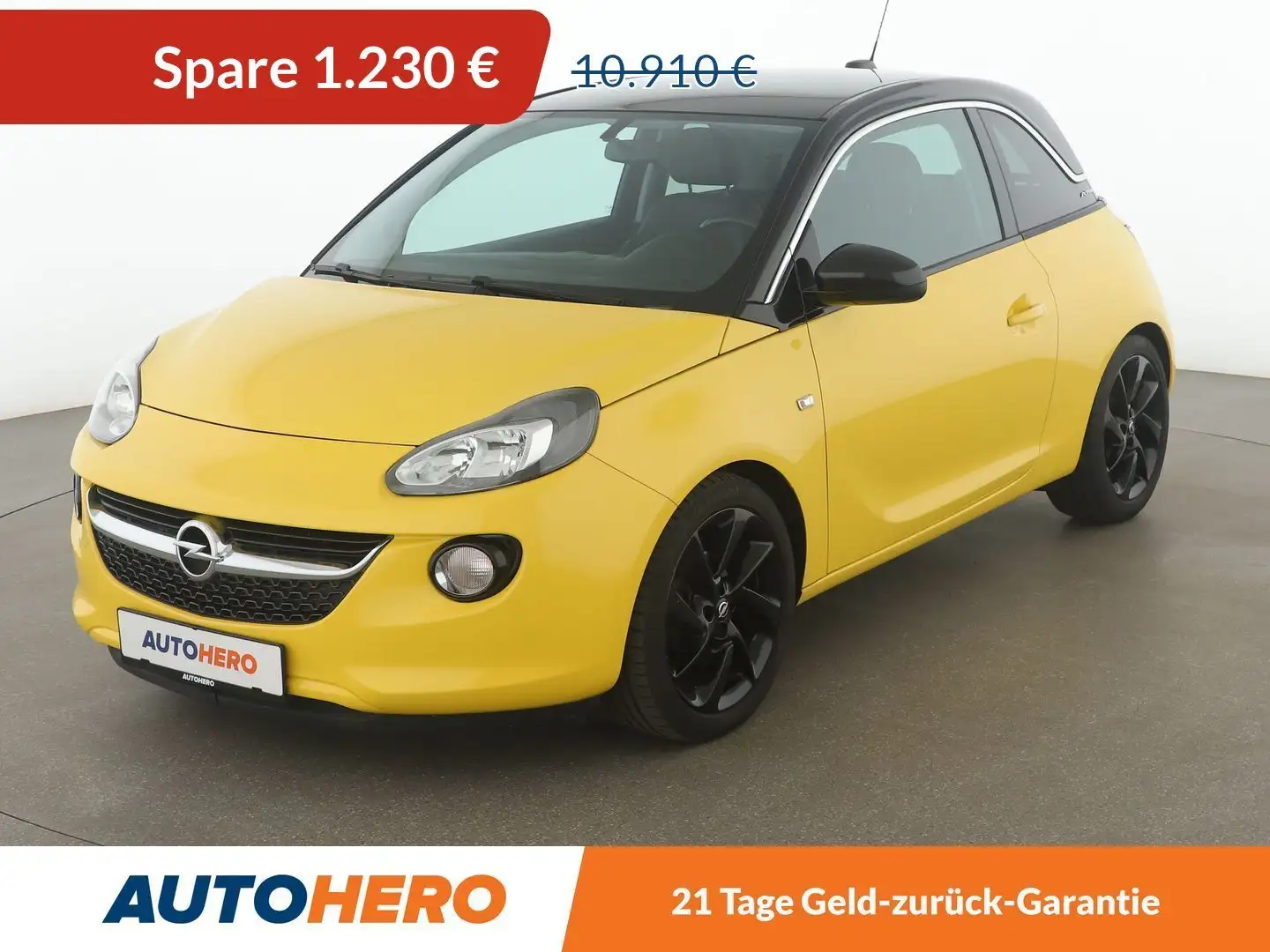 Opel Adam 1.2 Slam ecoFlex *TEMPO*KLIMA* Gelb - 1