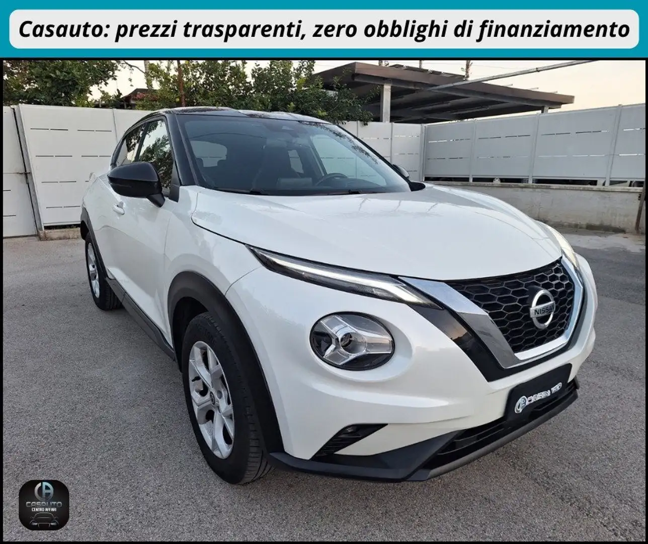Nissan Juke Juke 1.0 dig-t N-Connecta 114cv AUTOMAT. RETROCAM Bianco - 1