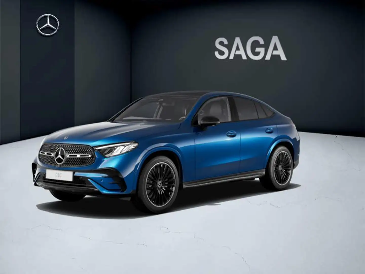 Mercedes-Benz GLC 200 d 4MATIC Coupé Blau - 1