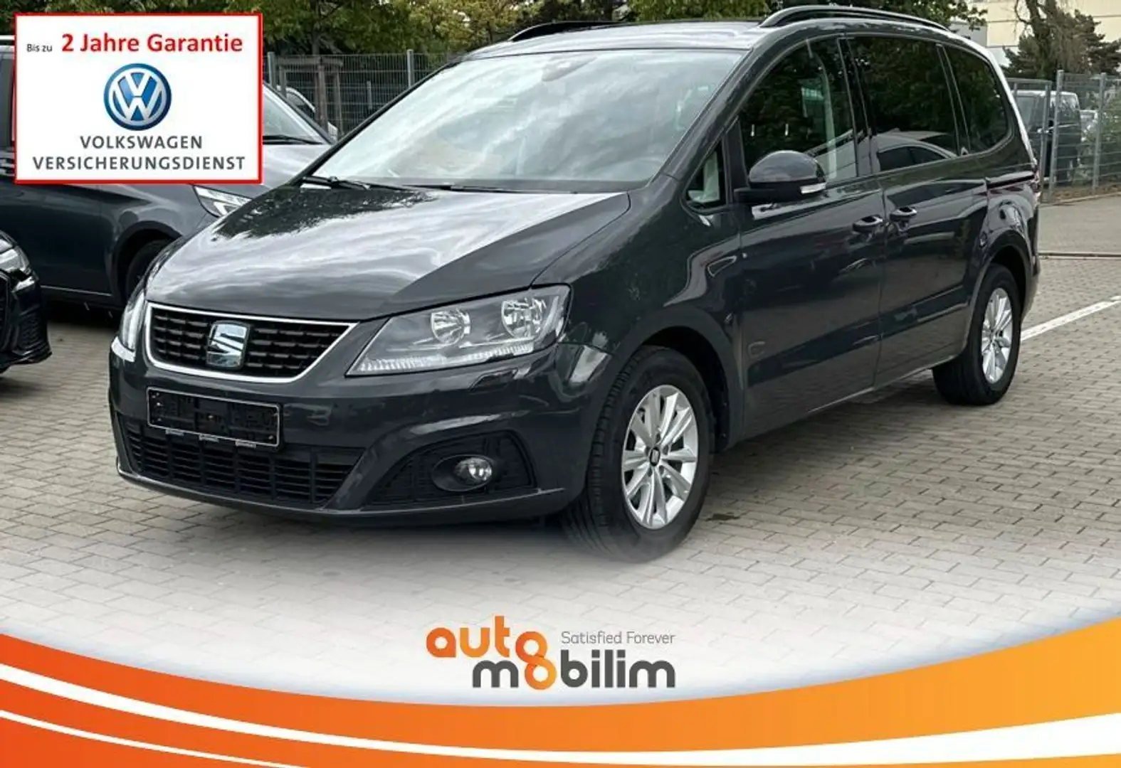 SEAT Alhambra 2.0 TDI*DSG*7-Sitz*DCC*ACC*Spur*AHK*KAM Grijs - 1