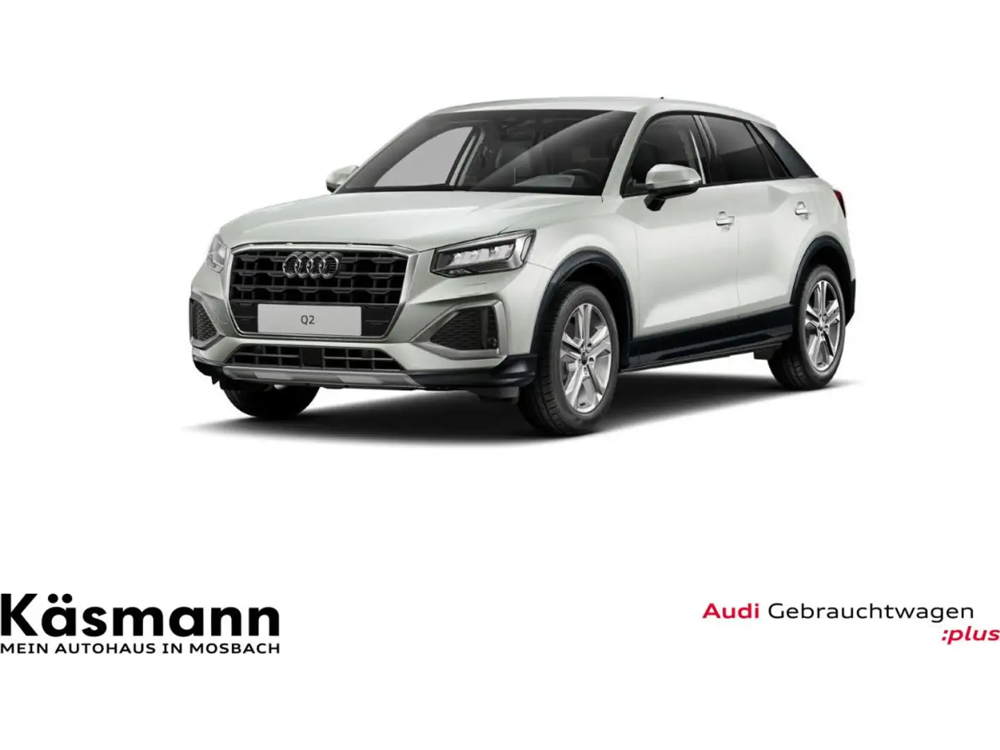 Audi Q2 30TFSI advanced AHK GRA PDC LED Silber - 1