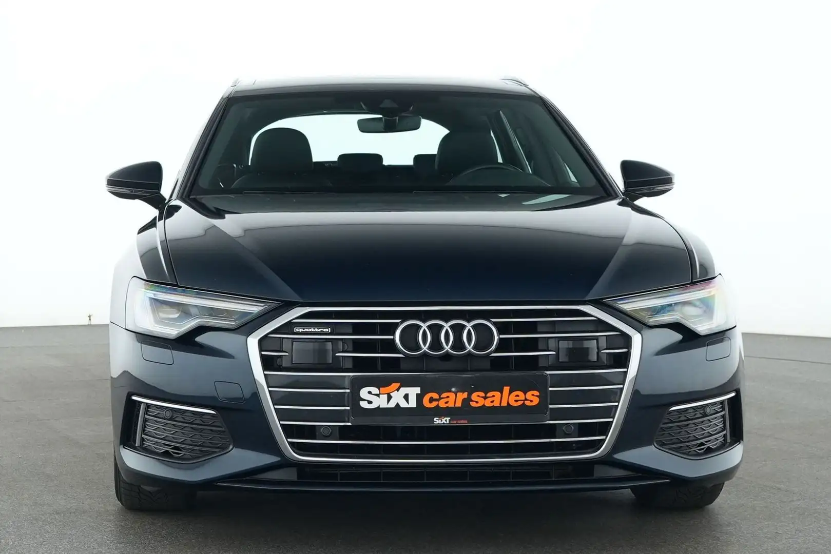 Audi A6 40 TDI qu design Matrix|NAV|PAN|Dämpfer|elS Синій - 2