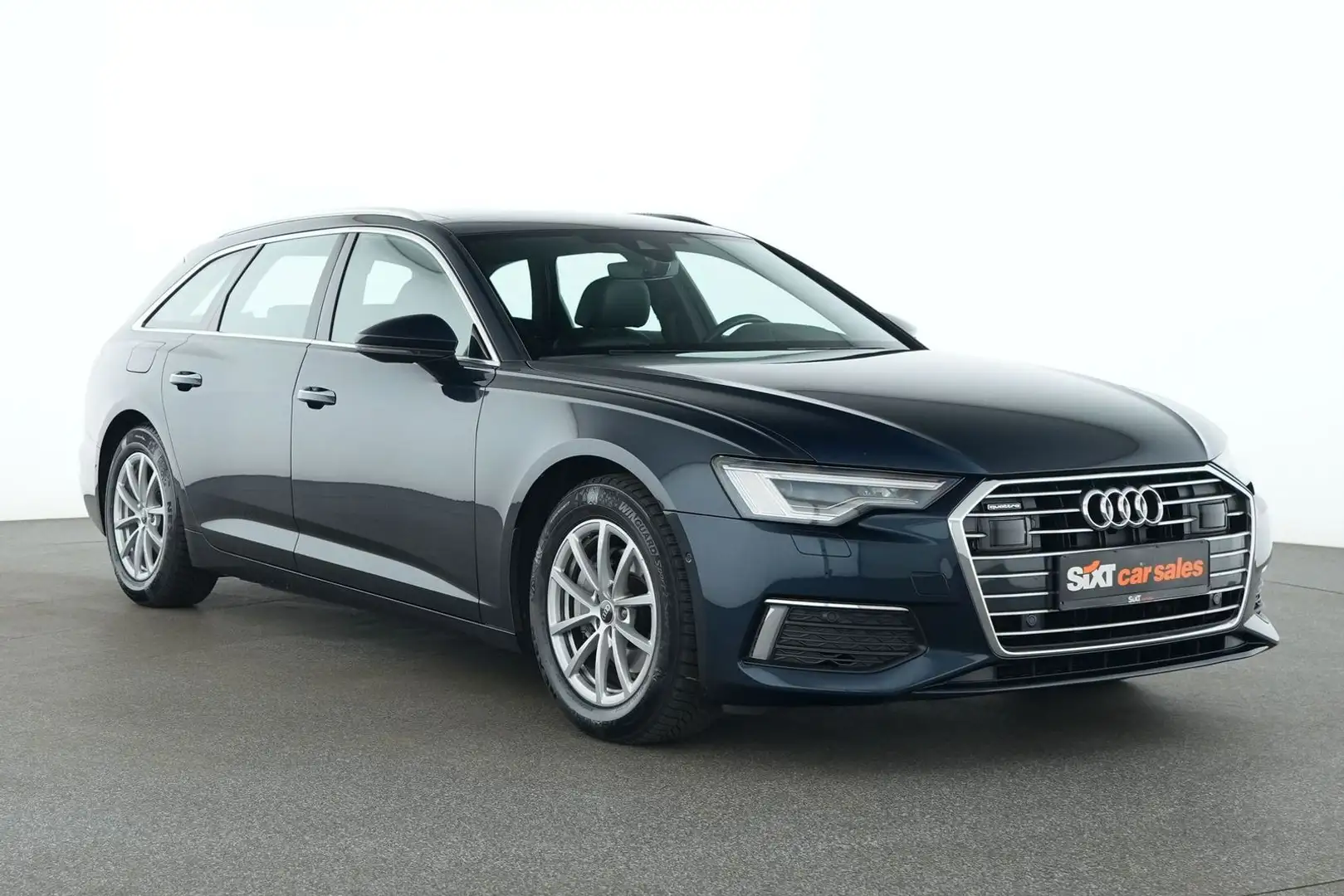 Audi A6 40 TDI qu design Matrix|NAV|PAN|Dämpfer|elS Синій - 1