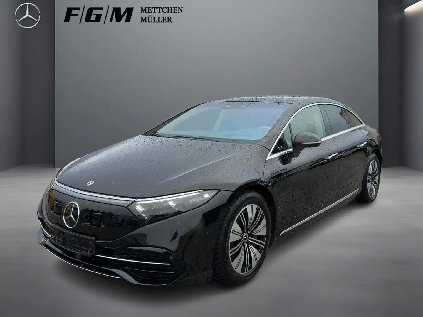 Mercedes-Benz EQS 580 4M Electric Art +Laser+ACC+EasyPack+ Noir - 1