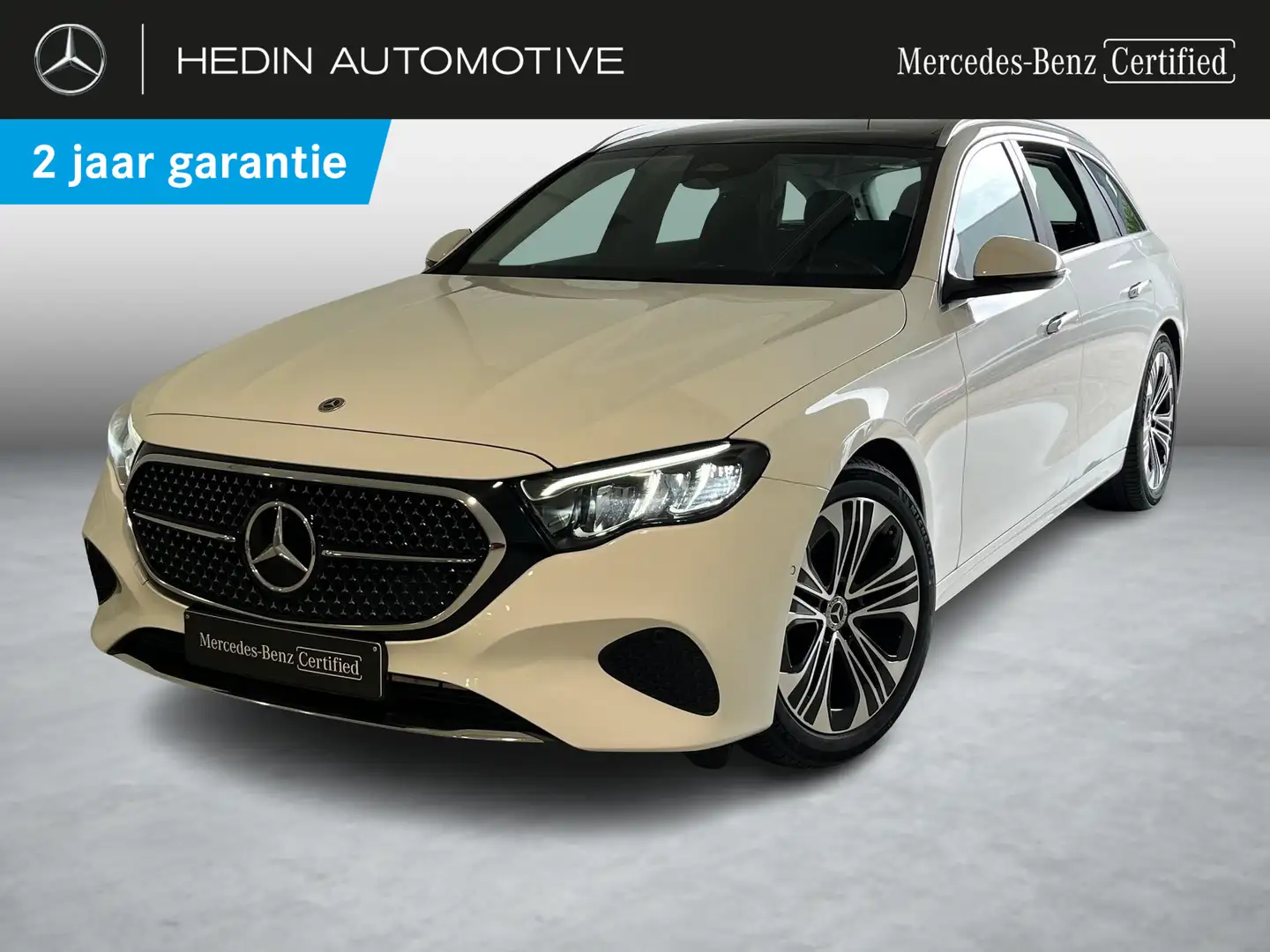 Mercedes-Benz E 200 Break Luxury Line | Panoramisch Dak | Distronic | Weiß - 1