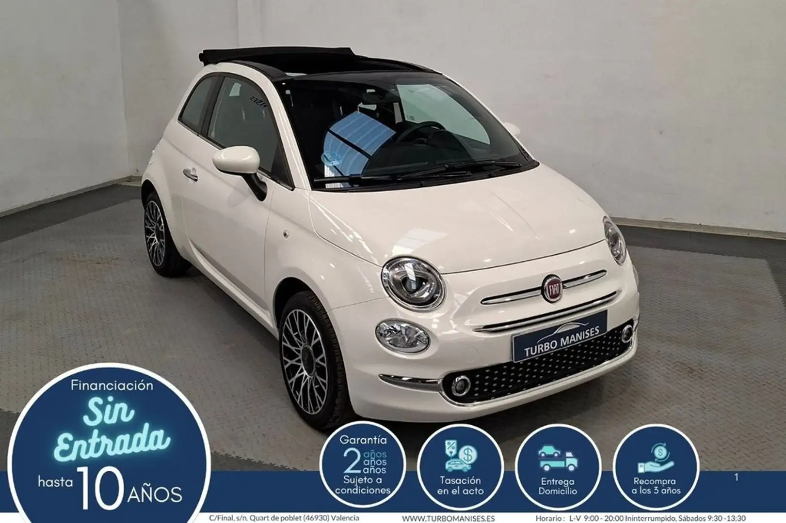 Fiat 500 Dolcevita 1.0 Hybrid 51KW (70 CV) Blanco - 1