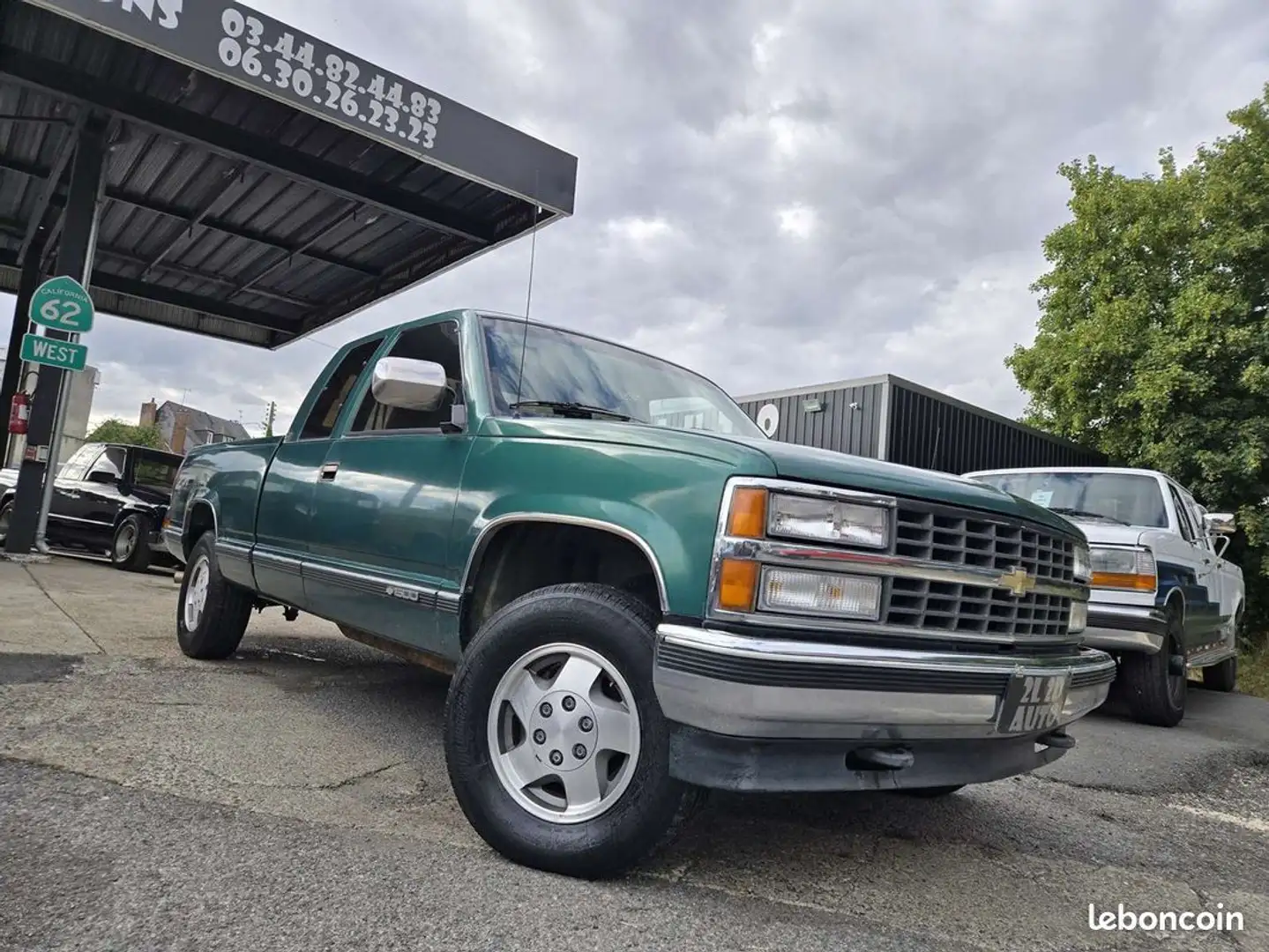 Chevrolet K1500 4X4 Silverado 5.7 V8 350ci Z71 Vert - 2