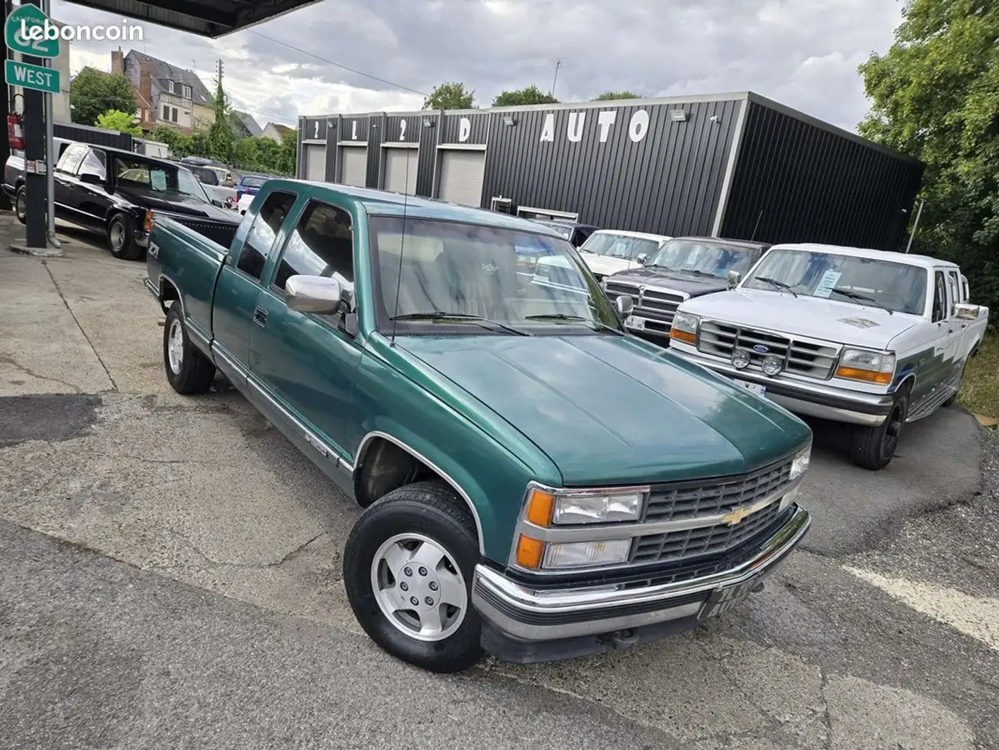 Chevrolet K1500 4X4 Silverado 5.7 V8 350ci Z71 Vert - 1
