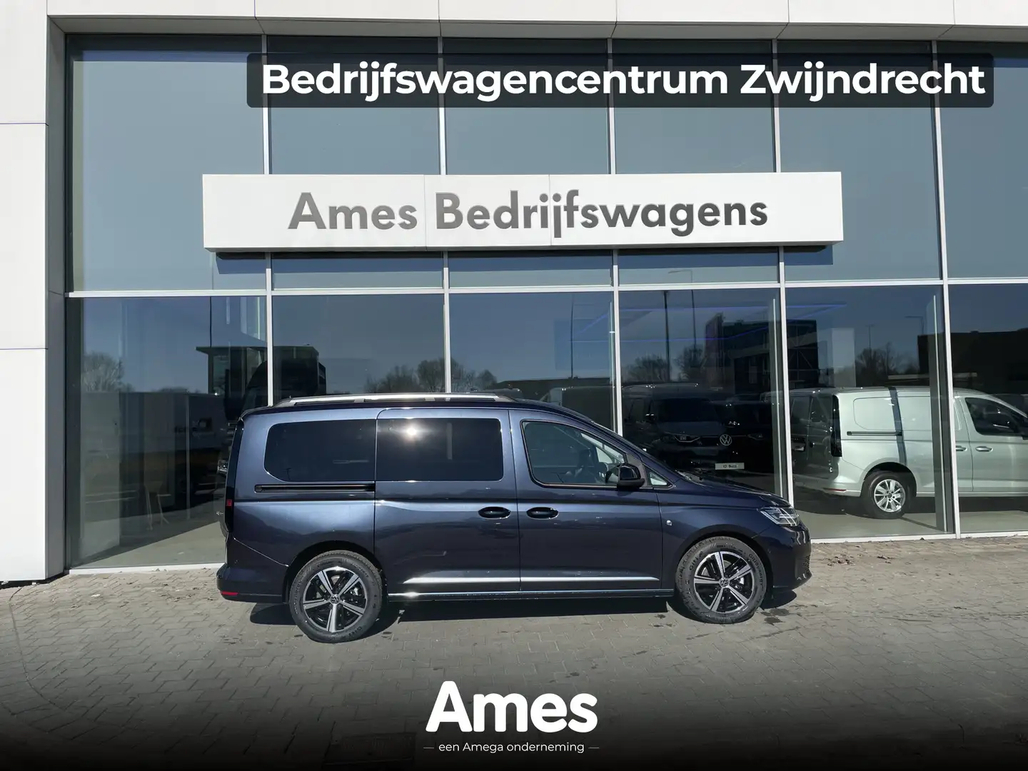 Volkswagen Caddy Maxi Style 1.5 eHybride DSG | 7 Pers. | Camera | A Blauw - 1