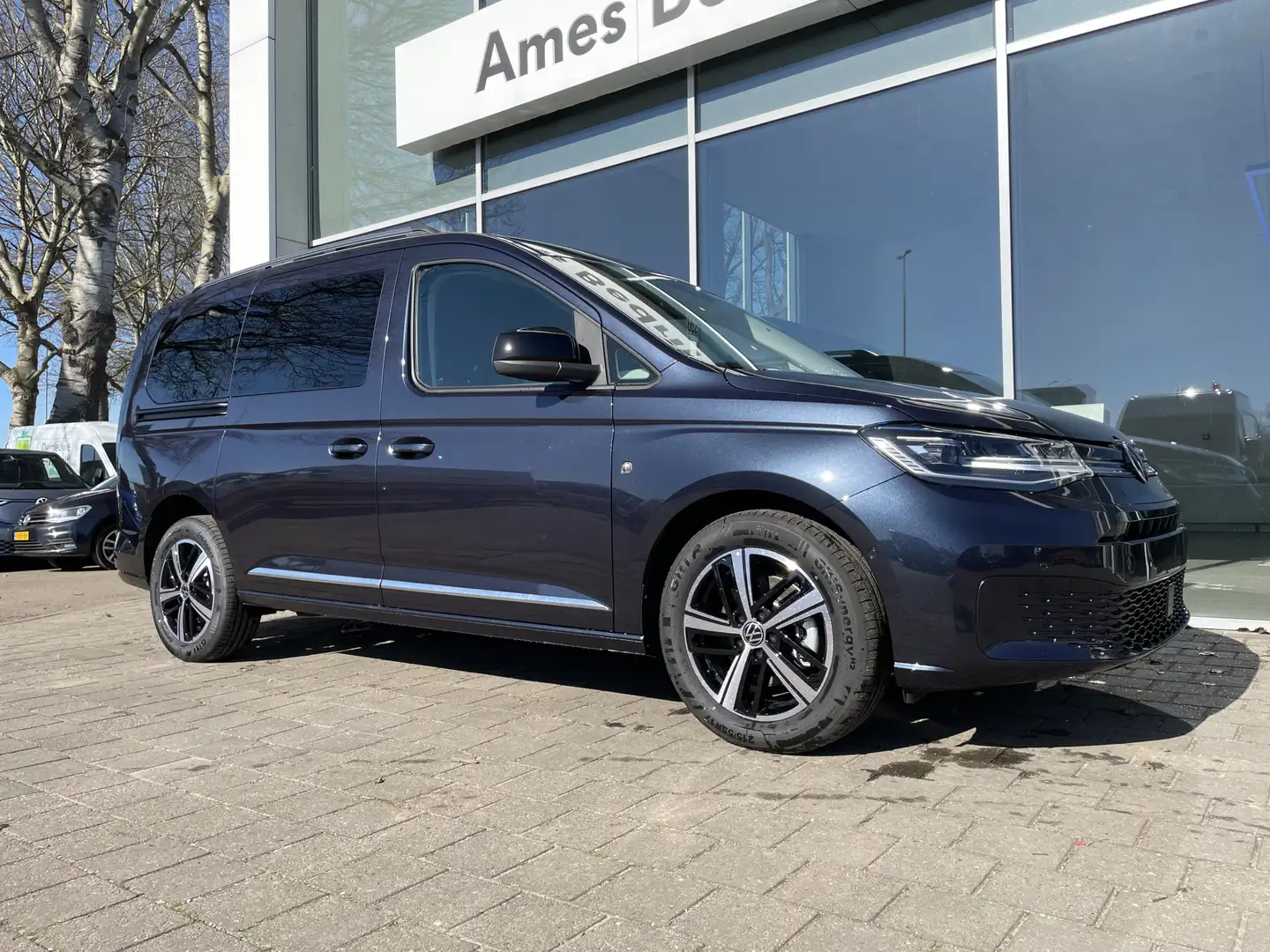 Volkswagen Caddy Maxi Style 1.5 eHybride DSG | 7 Pers. | Camera | A Blauw - 2