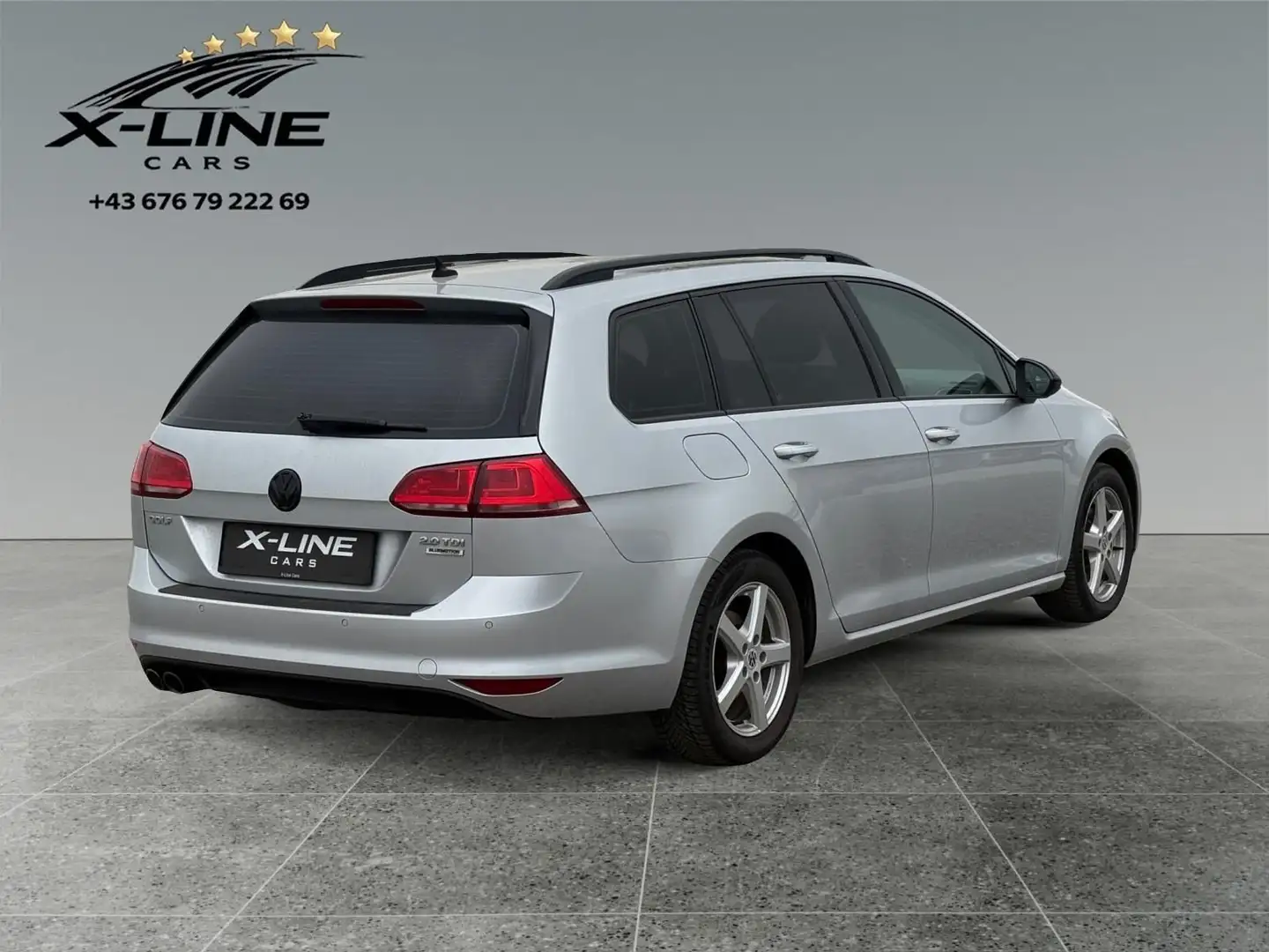 Volkswagen Golf Variant Highline 2,0 TDI DSG - Xenon* Öamtc* Kombi* Grau - 2