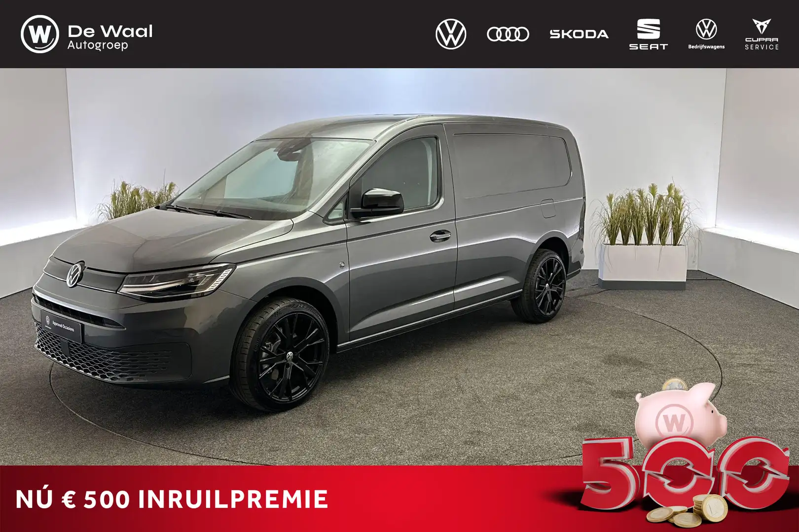 Volkswagen Caddy Maxi 2.0 TDI 123pk DSG Comfort | Cruise Control, P Grijs - 1