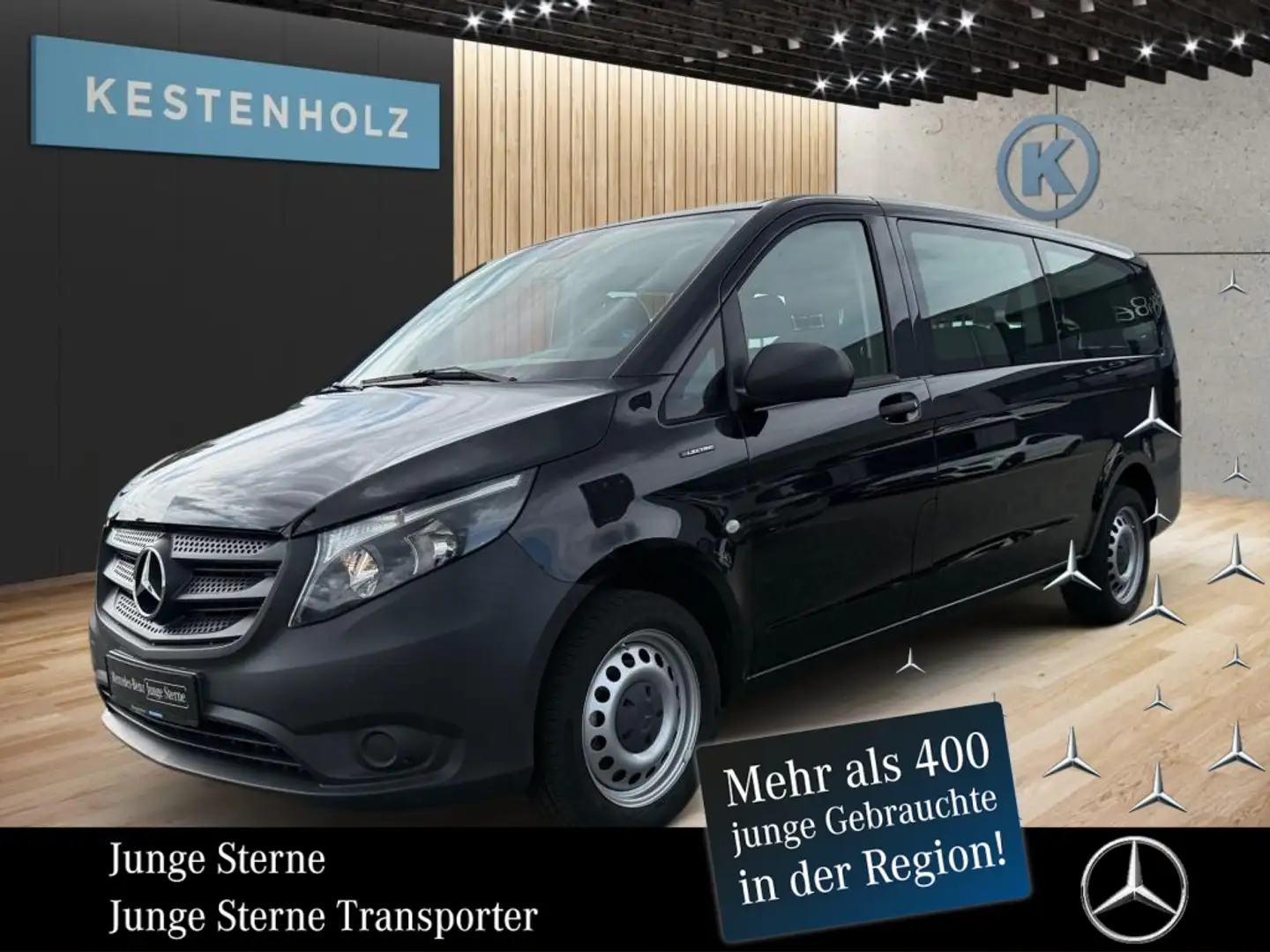 Mercedes-Benz Vito e 111 Tourer PRO Extralang *SHZ*KAMERA*SHZ* Nero - 1
