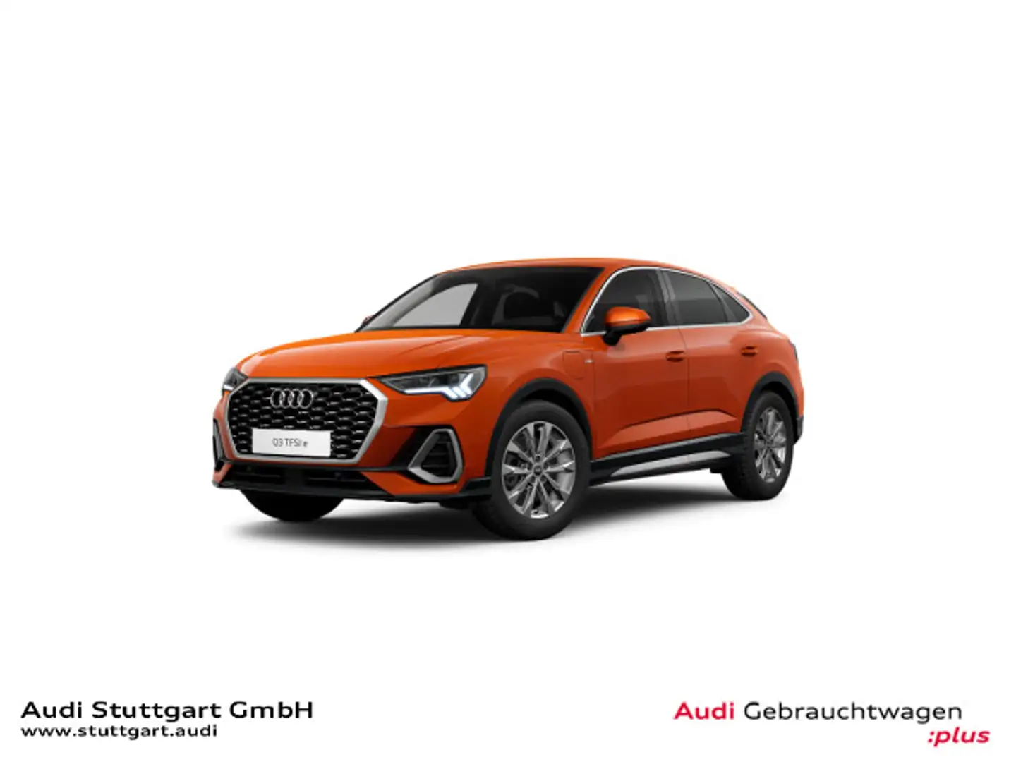 Audi Q3 45 TFSI e S line AHK CarPlay VirtCo Orange - 1