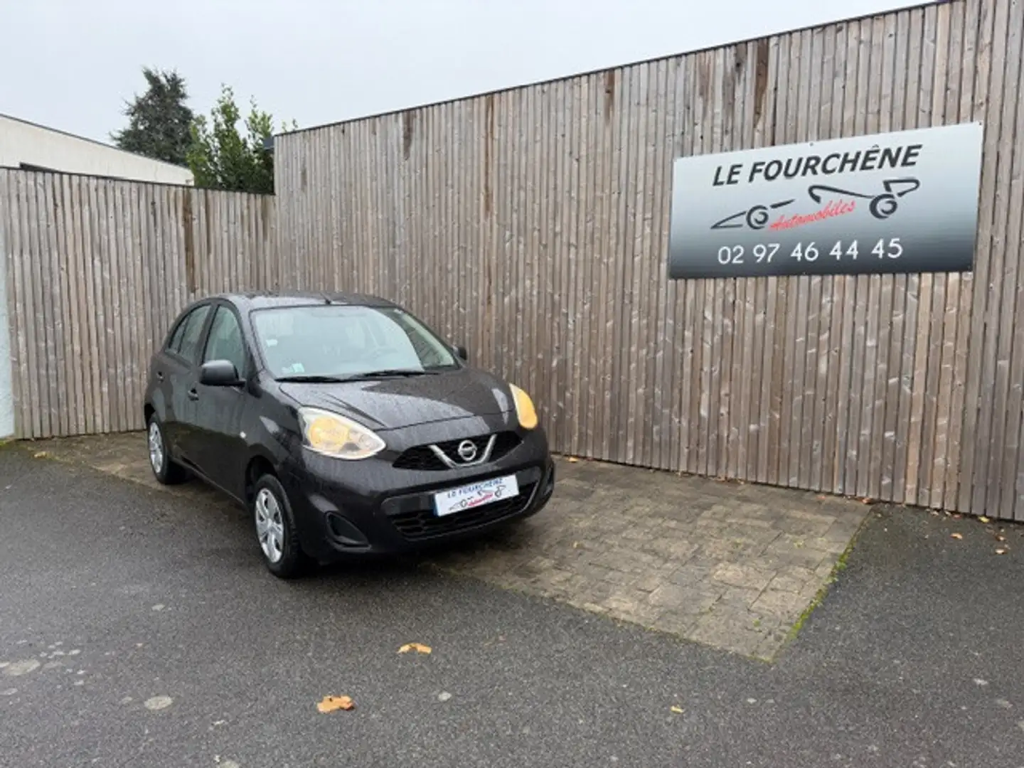 Nissan Micra 1.2 80CH VISIA EURO6 Noir - 1