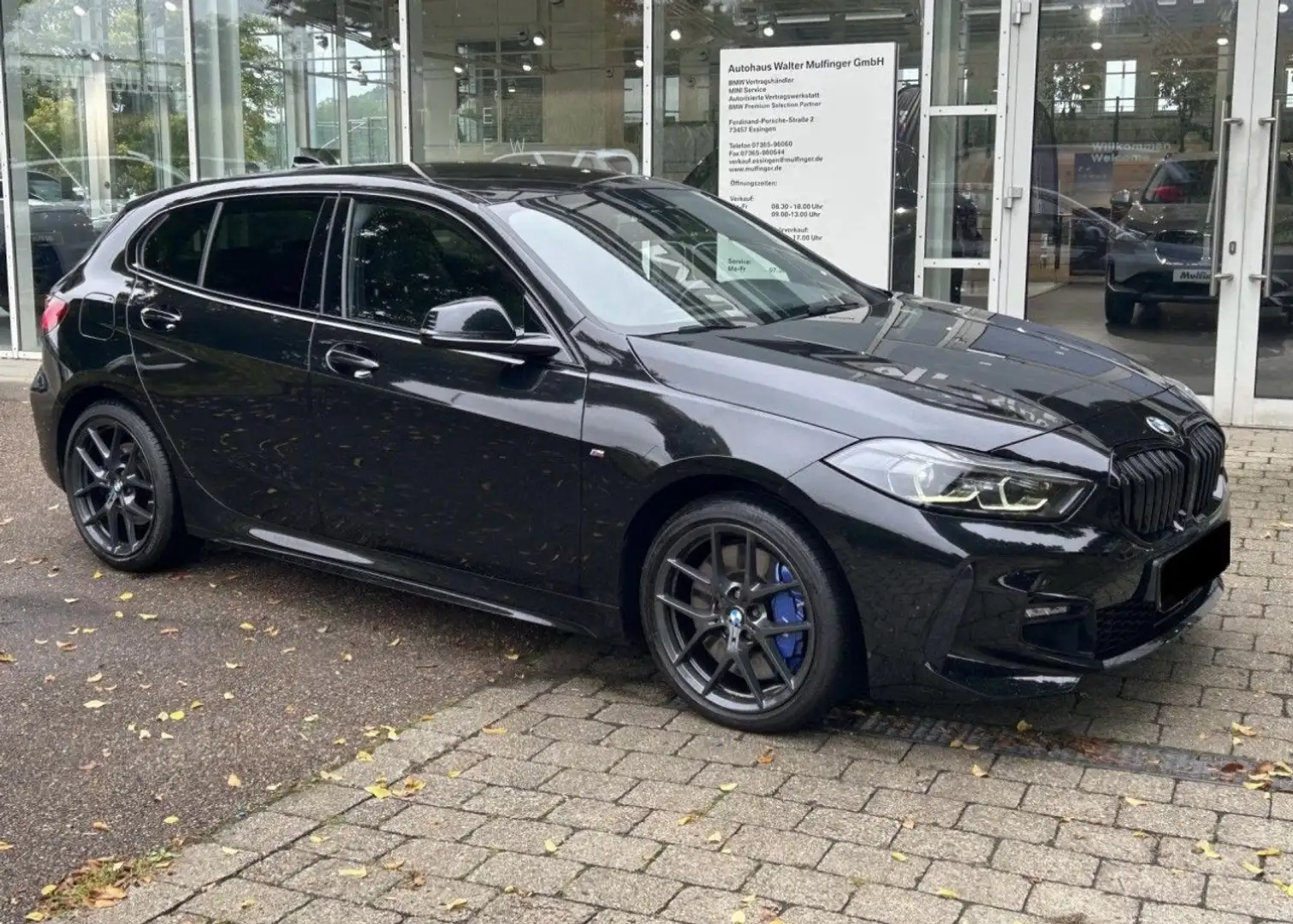 BMW 120 120i Msport auto M SPORT PELLE VIRTUAL COCKPIT Nero - 1