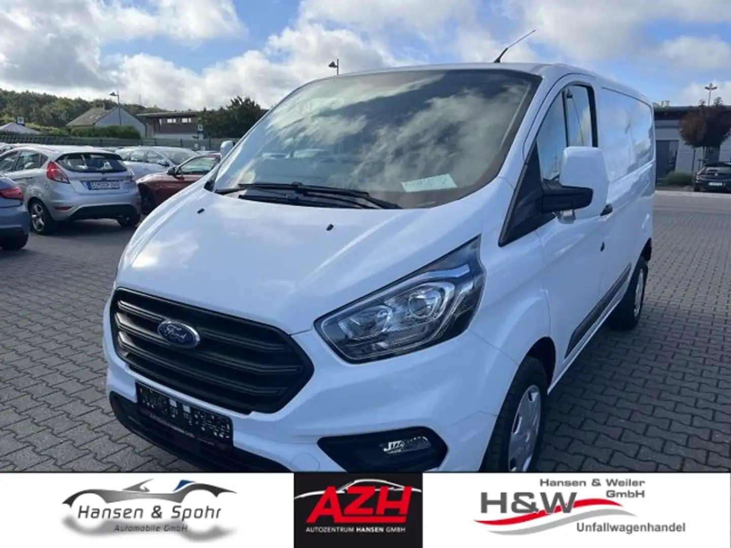 Ford Transit Custom Kasten L1H1 Trend 2.0 TDCi, EU6 Blanc - 1