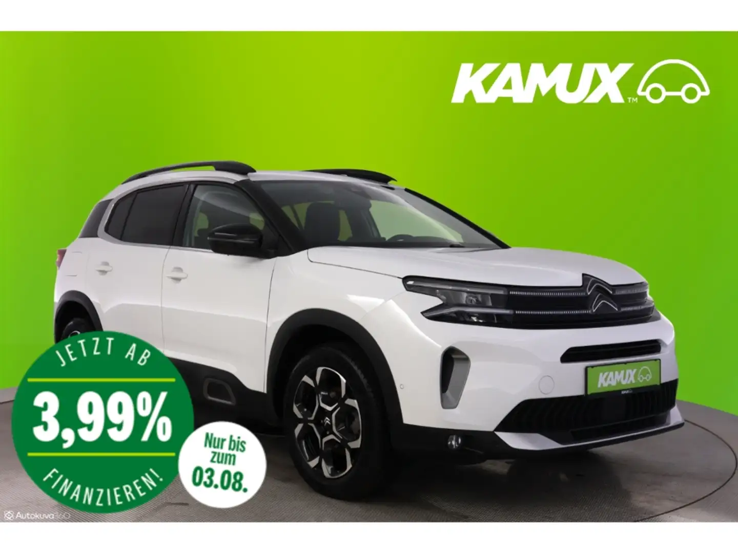 Citroen C5 Aircross 1.2PureTech Aut.Shine+LED+KAMERA+SHZ Weiß - 1