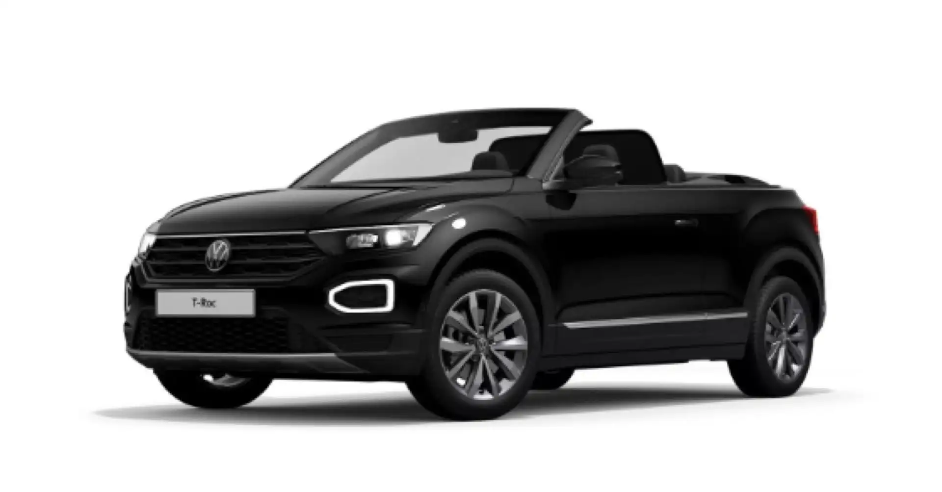 Volkswagen T-Roc T-ROC Cab 1.5 TSI Style StHz+Navi+Kamera+ACC Schwarz - 2
