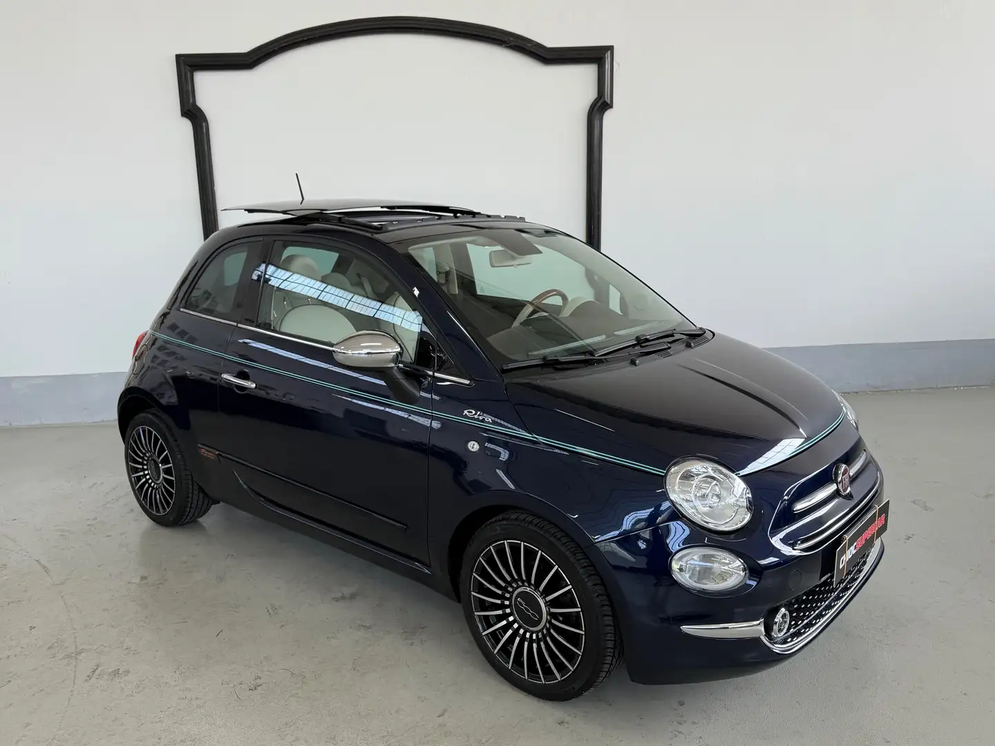 Fiat 500 0.9 t.air t. RIVA 85cv dualogic Blu/Azzurro - 2