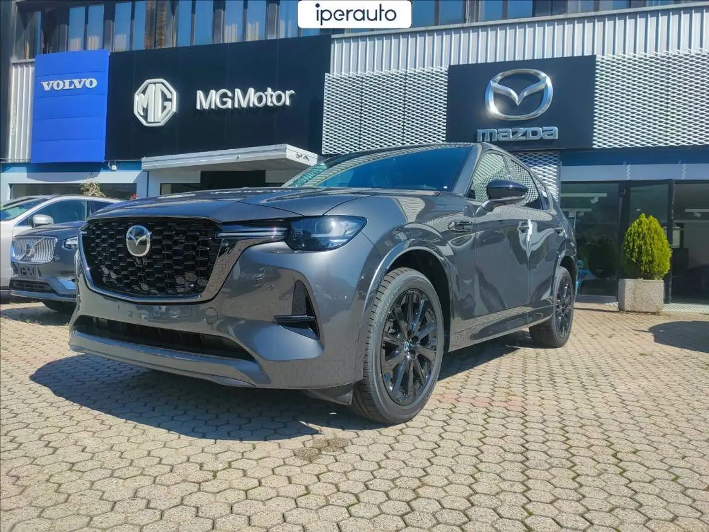 Mazda CX-60 3.3 m-hybrid boost homura tetto pan. awd 249cv aut Grigio - 2