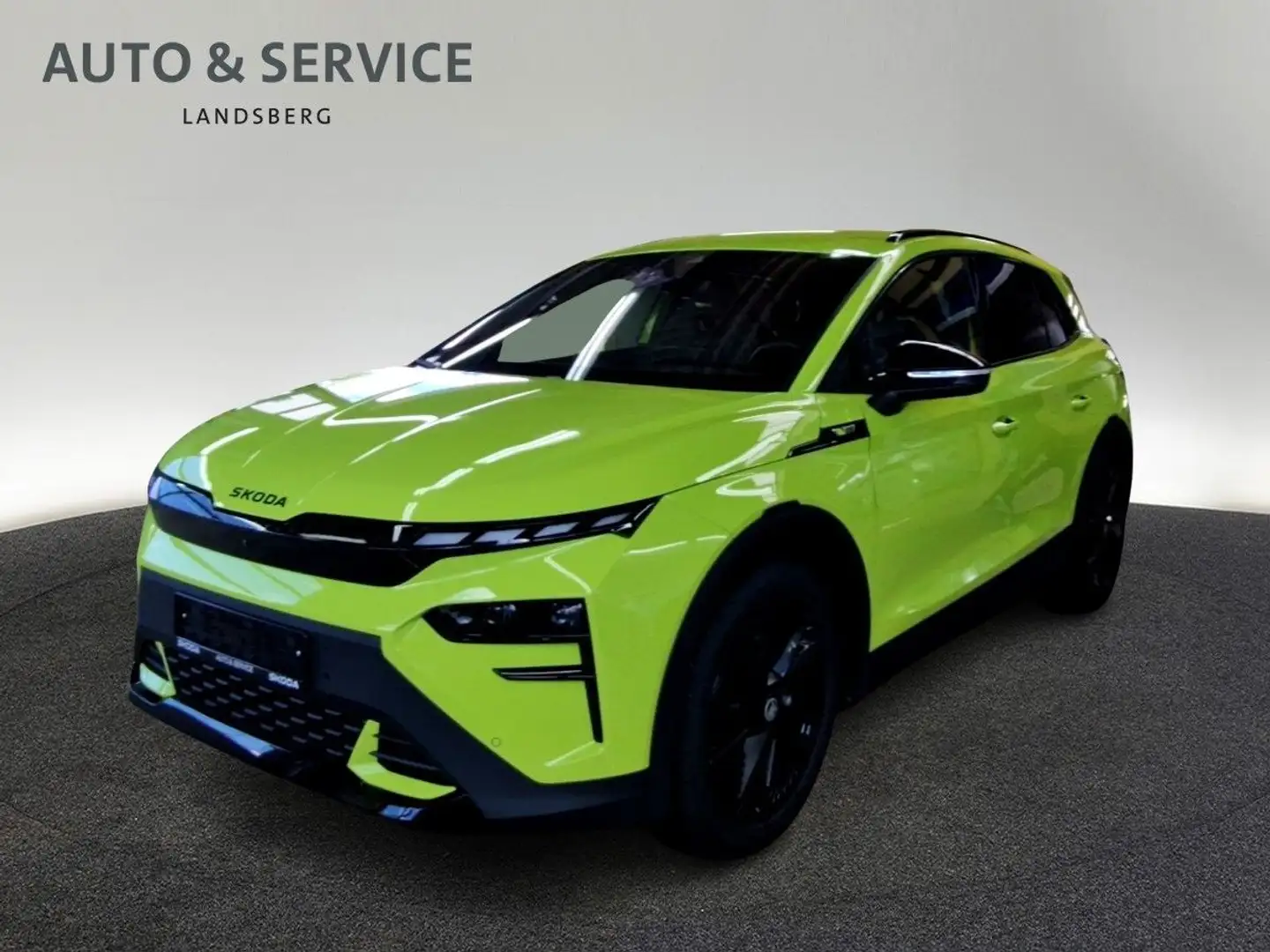 Skoda Elroq RS h Batterie Elektromotor 1-Gang-Automatik 4x4 Grün - 1