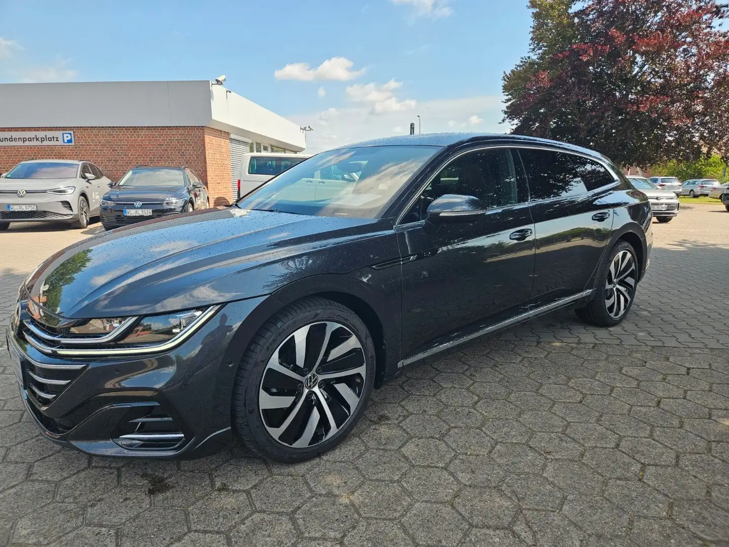 Volkswagen Arteon SB R-Line 2.0 TDI 147kW DSG 4x4 Garantie Grau - 2