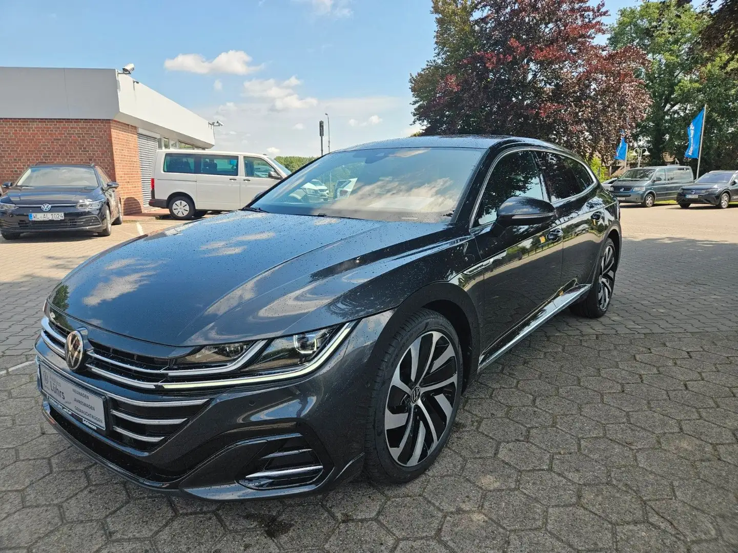 Volkswagen Arteon SB R-Line 2.0 TDI 147kW DSG 4x4 Garantie Grau - 1