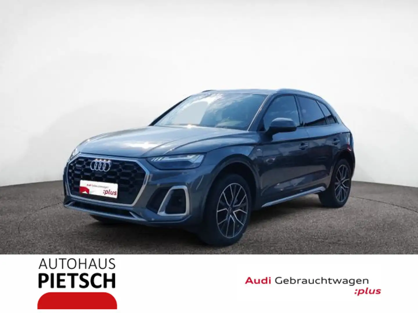 Audi Q5 40 TDI quattro S line Matrix Pano 360° Keyles Grau - 1
