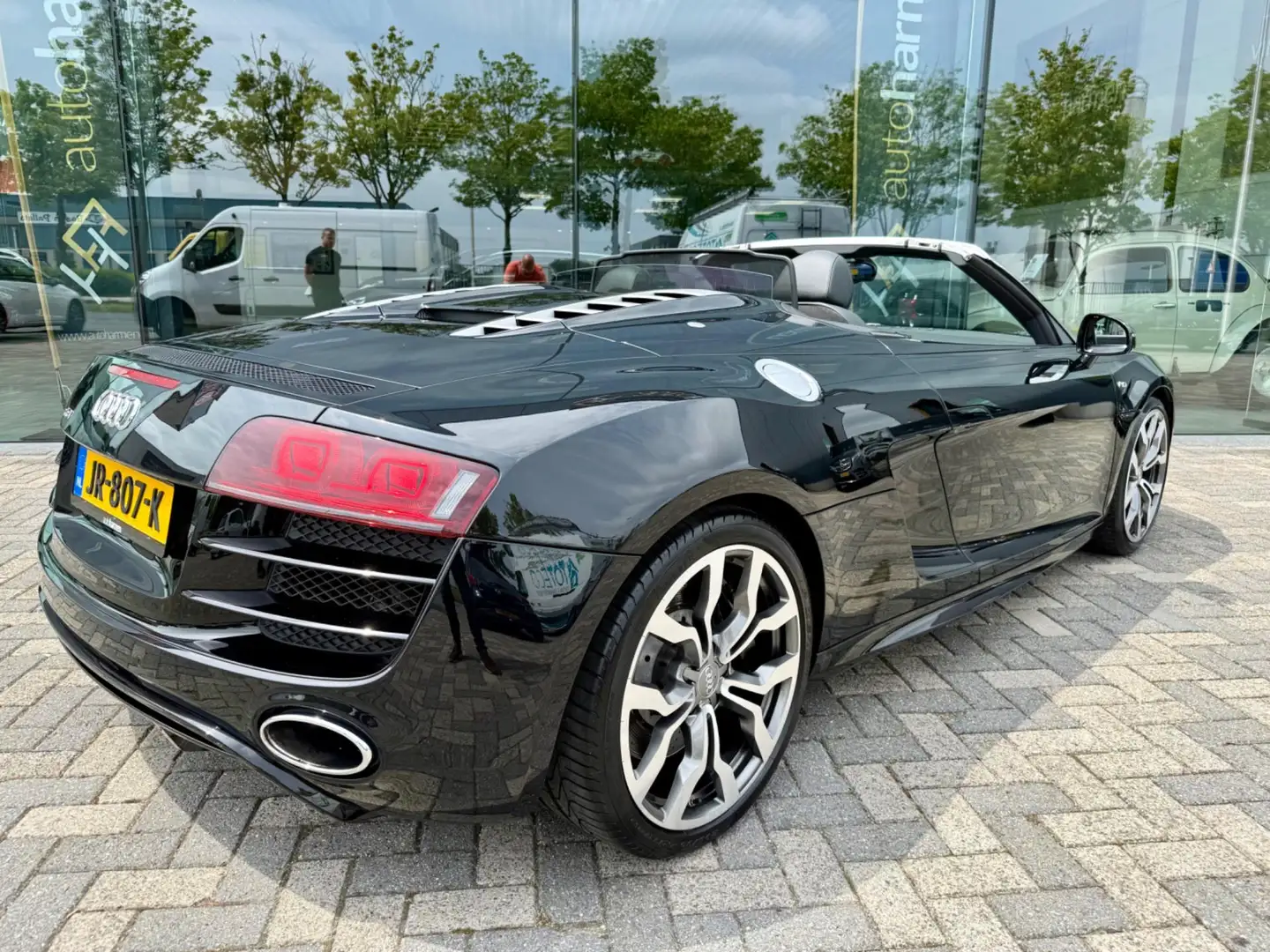 Audi R8 Spyder 5.2 V10 FSI Quattro, 525pk, B&O, Carbon, fu Negro - 2