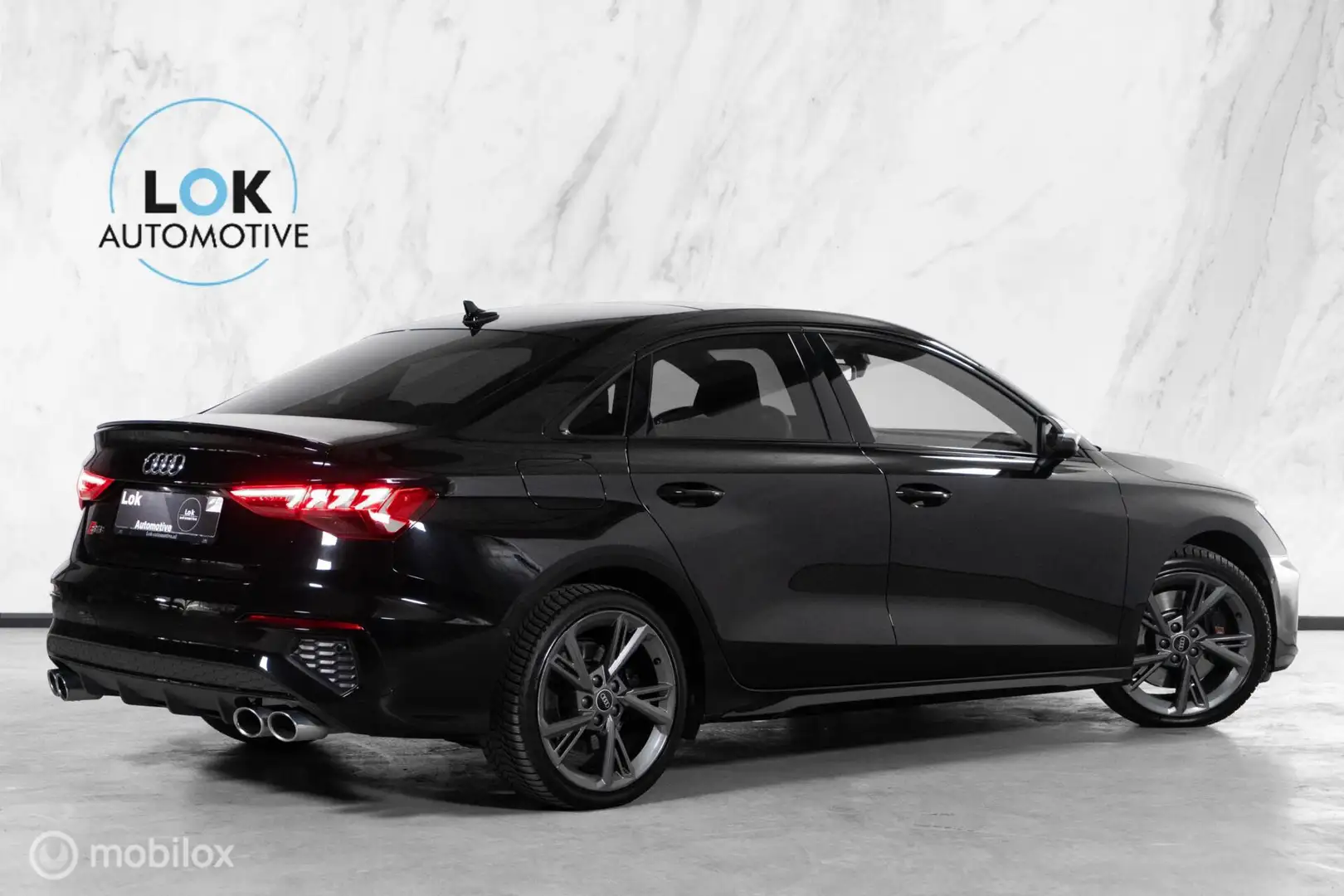 Audi S3 2.0 TFSI quattro PANO|B&O|LED|RSZITS|CARPLAY| Zwart - 2
